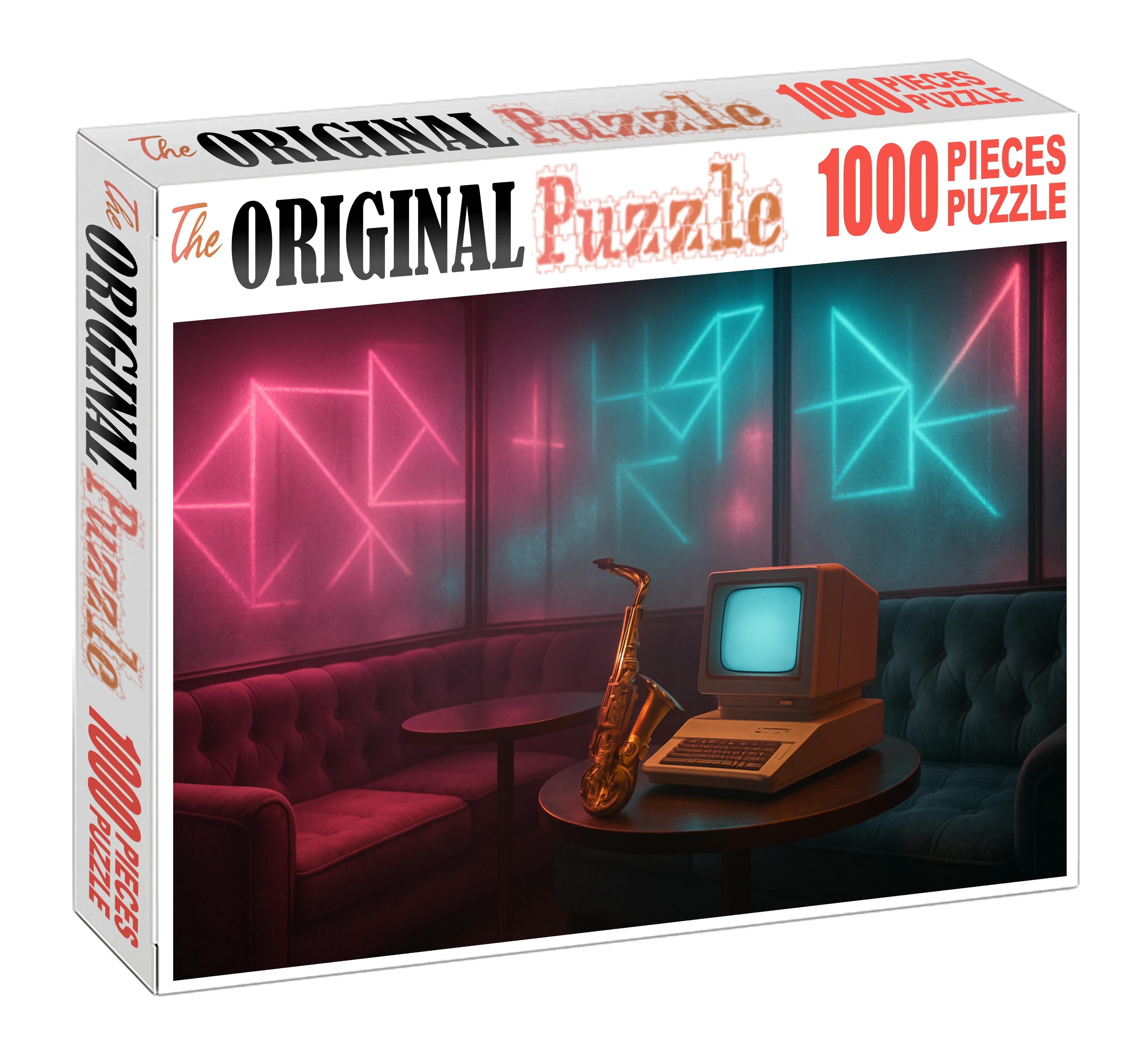 Dreamwave Lounge Revival Smooth Jazz And Vaporwave Fusion Puzzle Collection