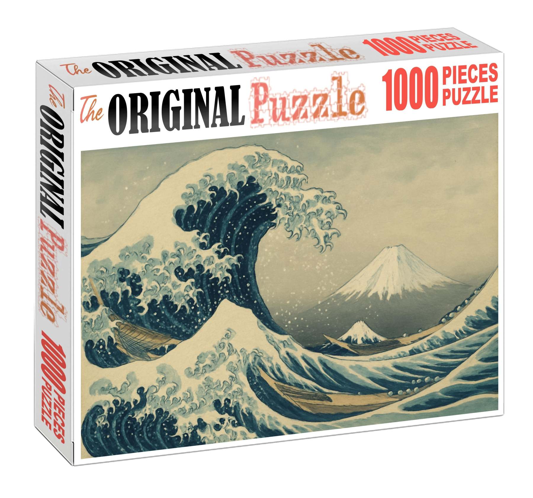The Great Wave Off Shore Premium Puzzle Pieces