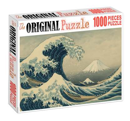 The Great Wave Off Shore Premium Puzzle Pieces