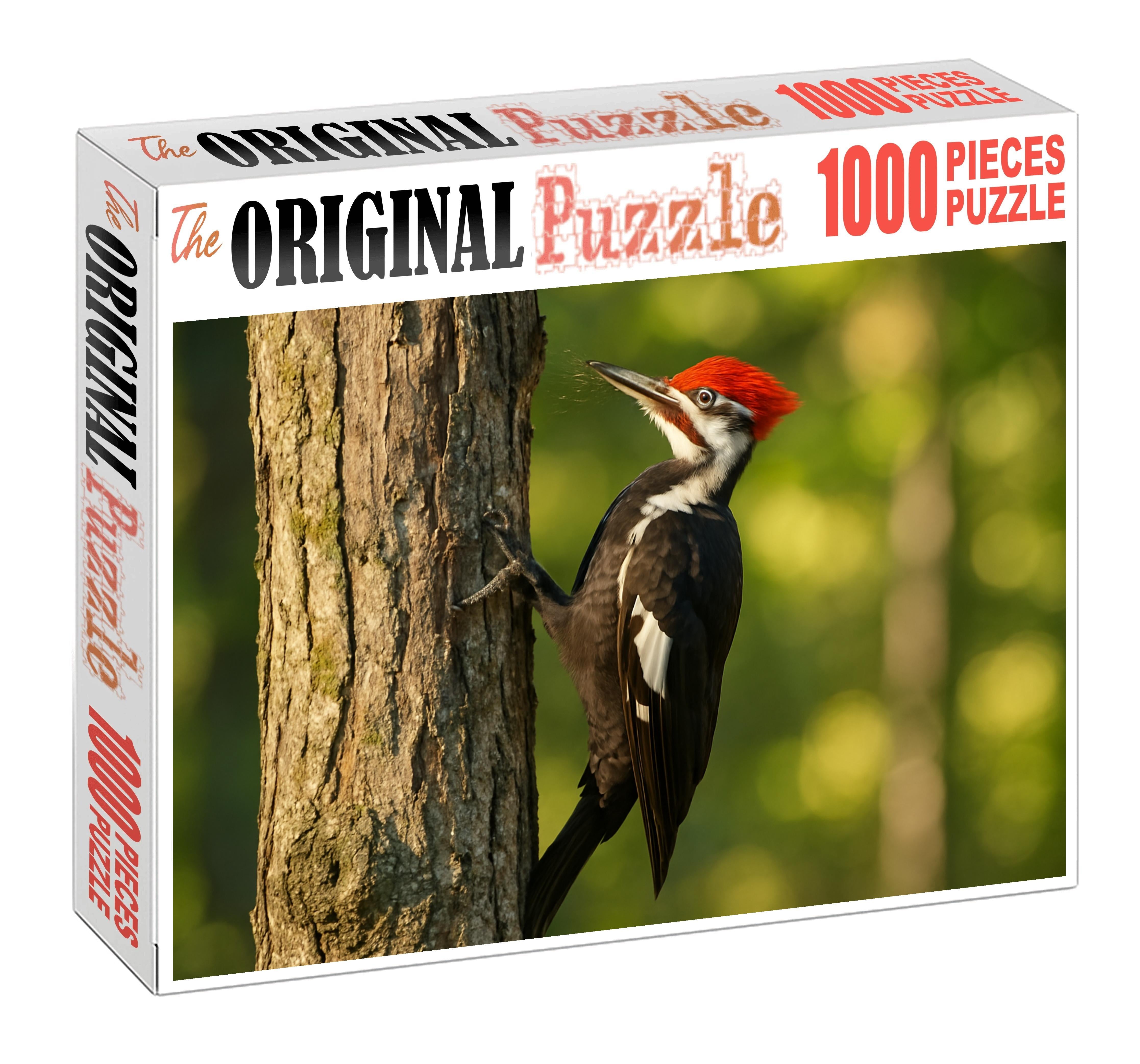 Red-headed Woodpecker Vibrant Forest Engineer Challenging Puzzles