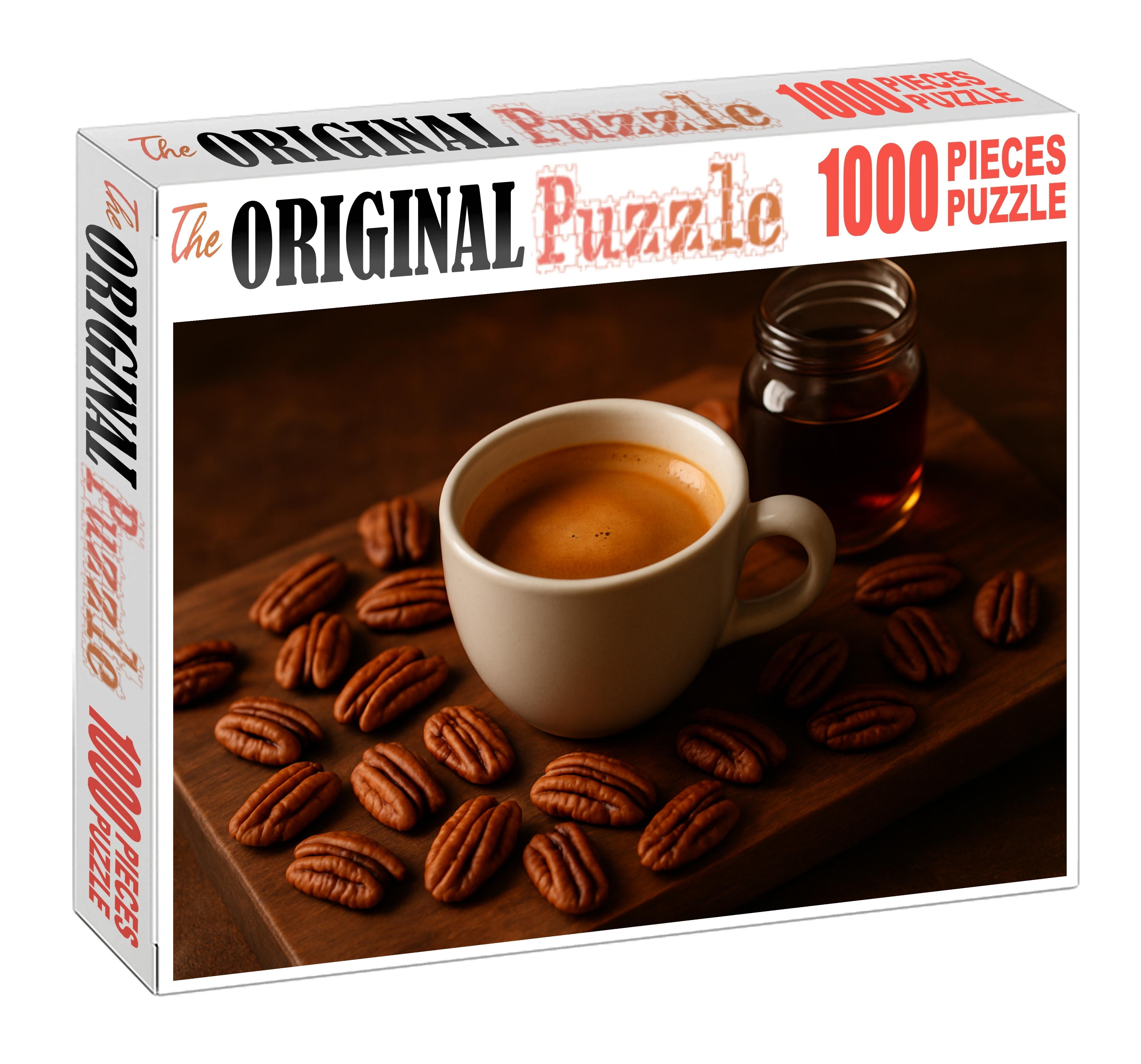 Maple Hearth Creamy Espresso Blend With Roasted Pecan And Maple Syrup Sweetness 50 Piece Puzzle