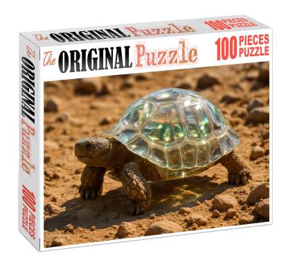 Quartzback Tortoise Hardy Reptile With Translucent Carapace Large Format Puzzle