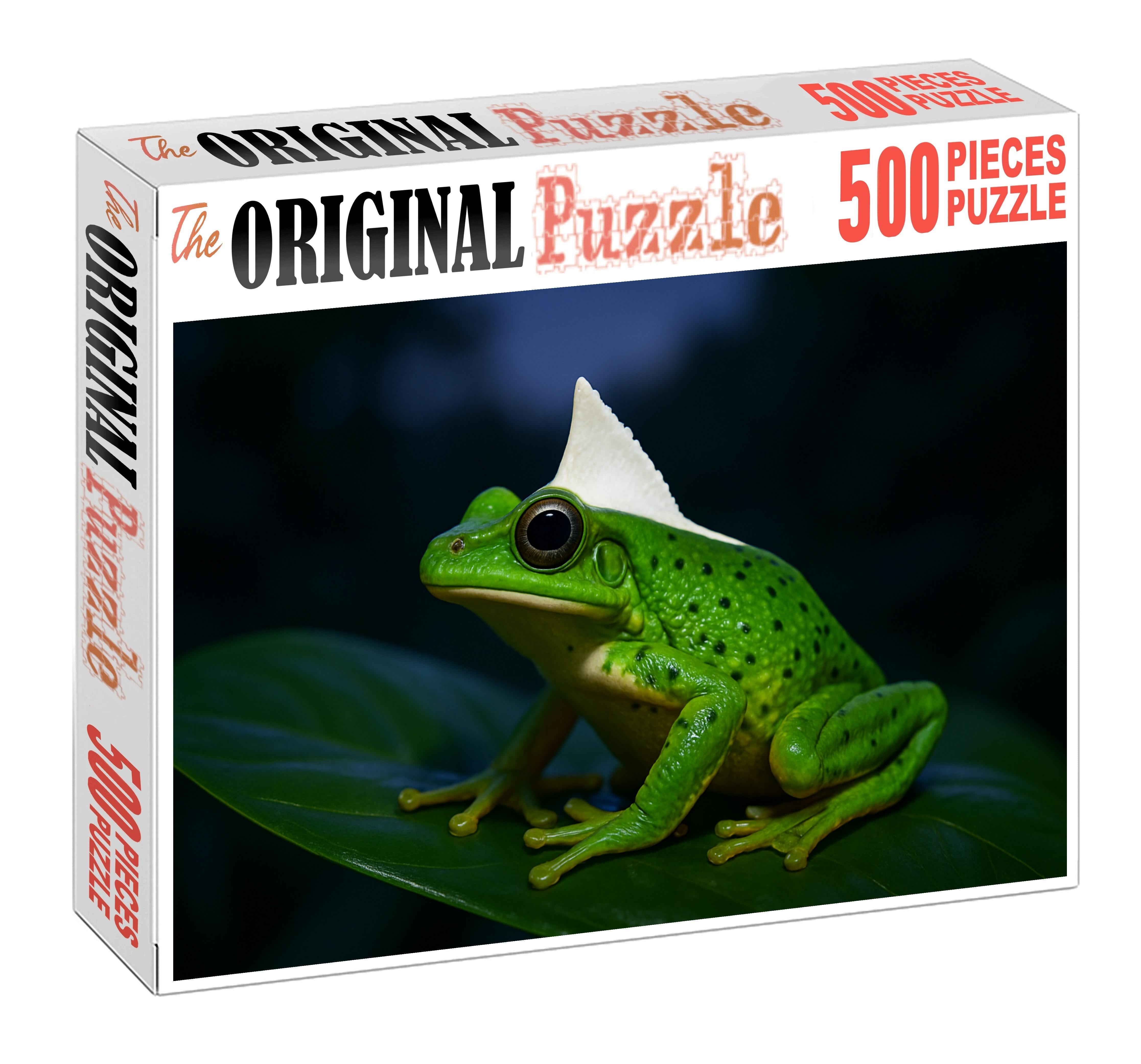 Ivory-crested Tree Frog 300 Piece Puzzle