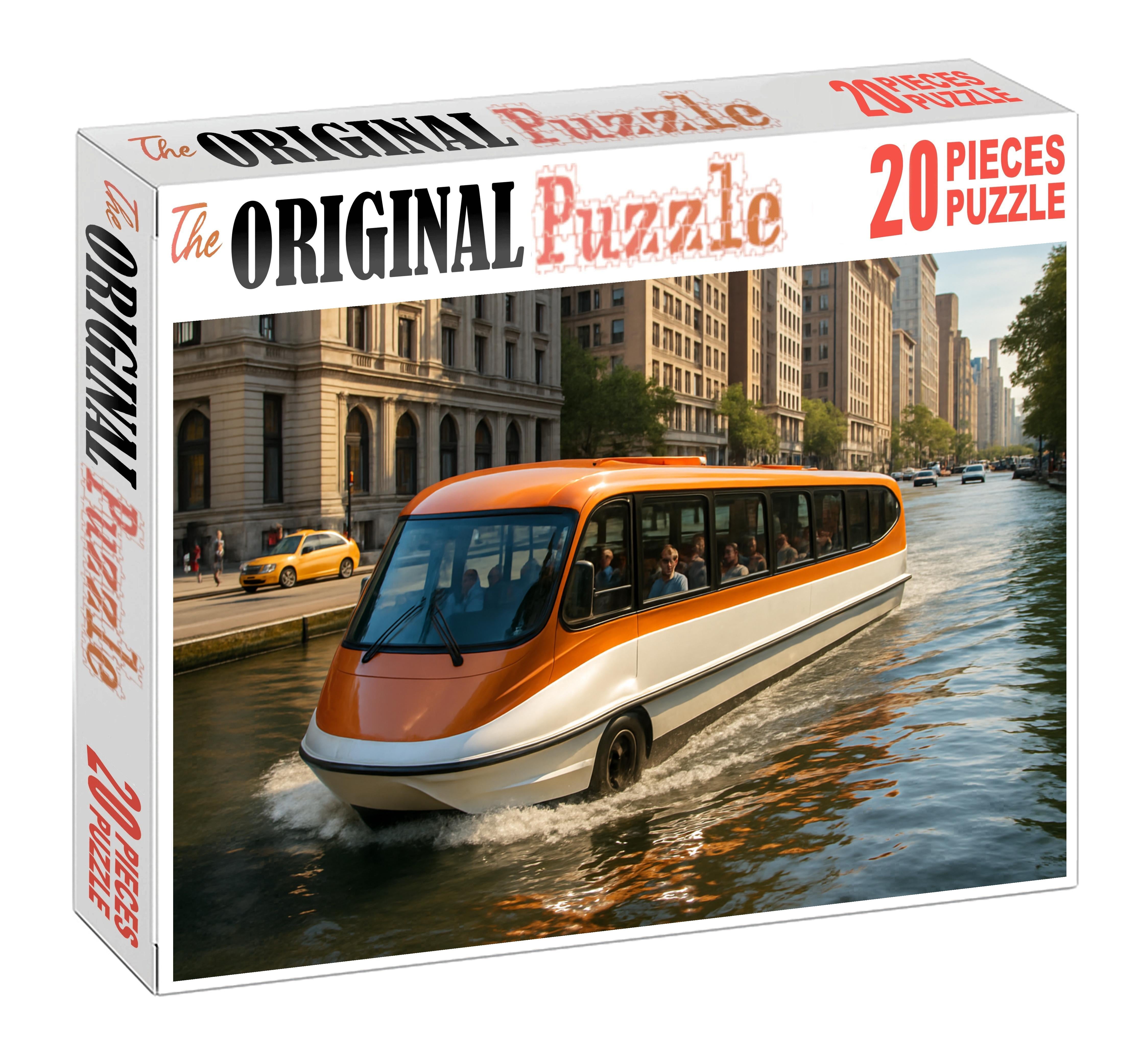 Hydrogen-powered Amphibious Bus 500 Piece Puzzle