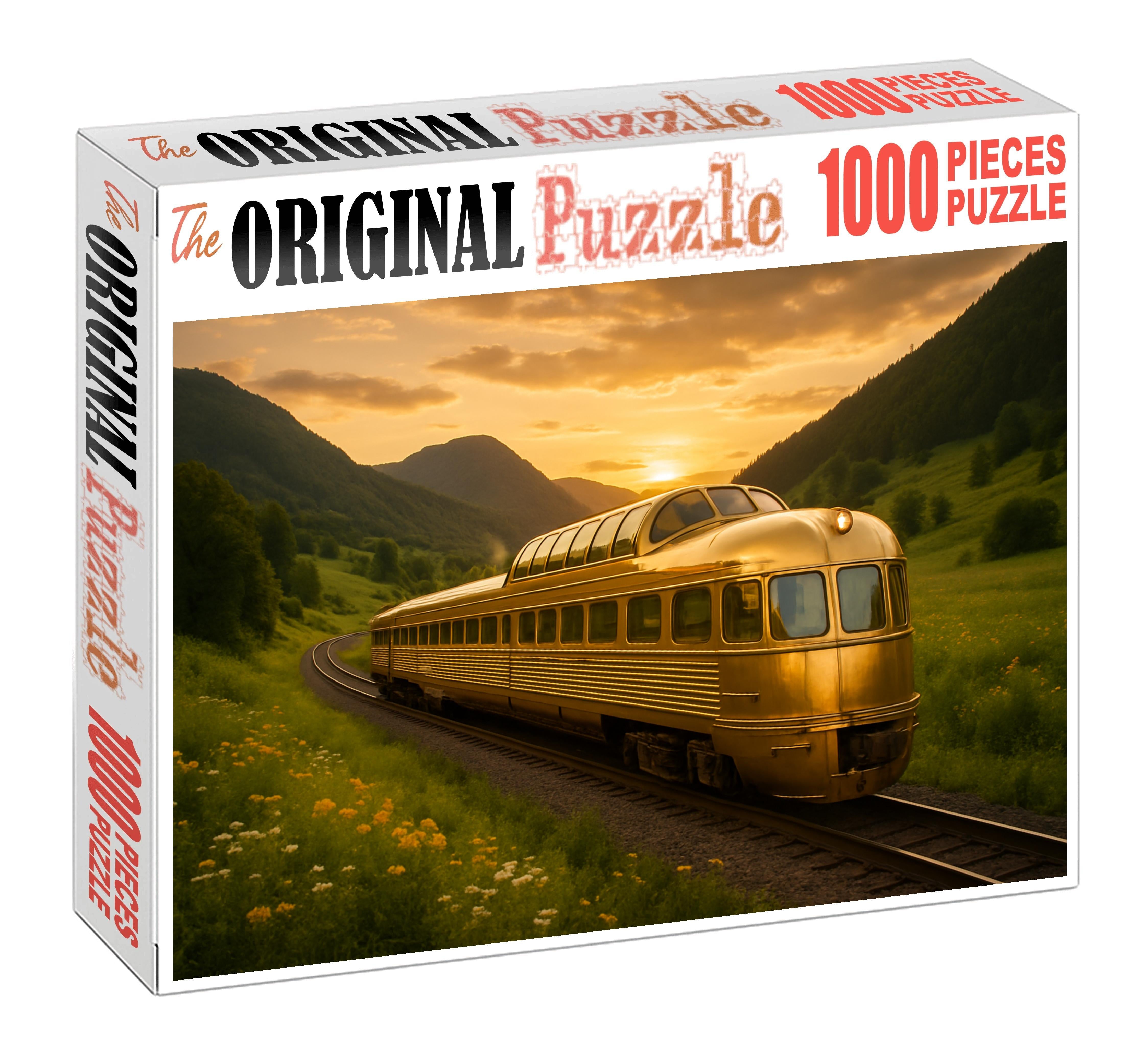 Golden Valley Scenic Railcar Puzzle For Adults