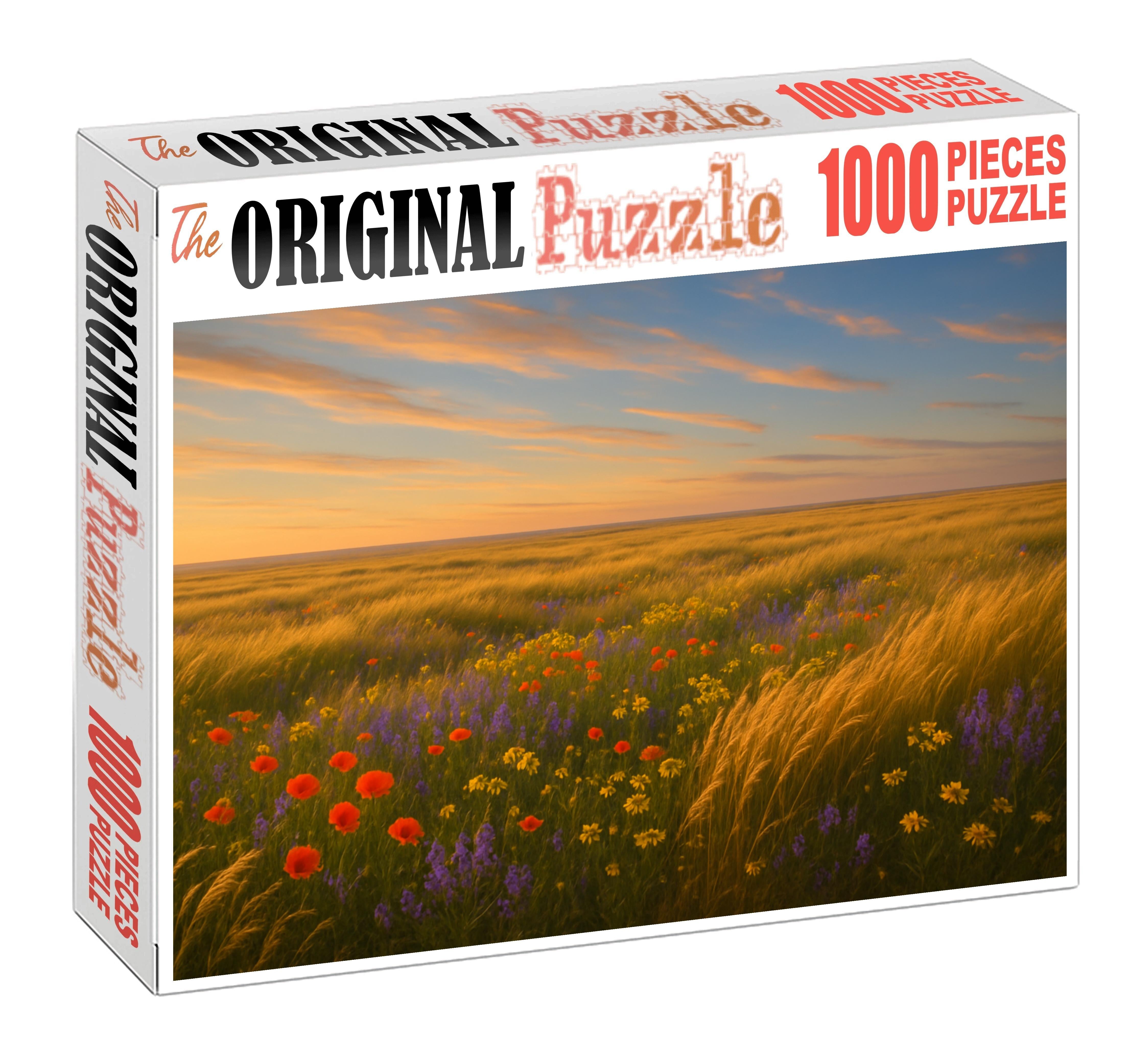Golden Prairie Meadow Easy Puzzles