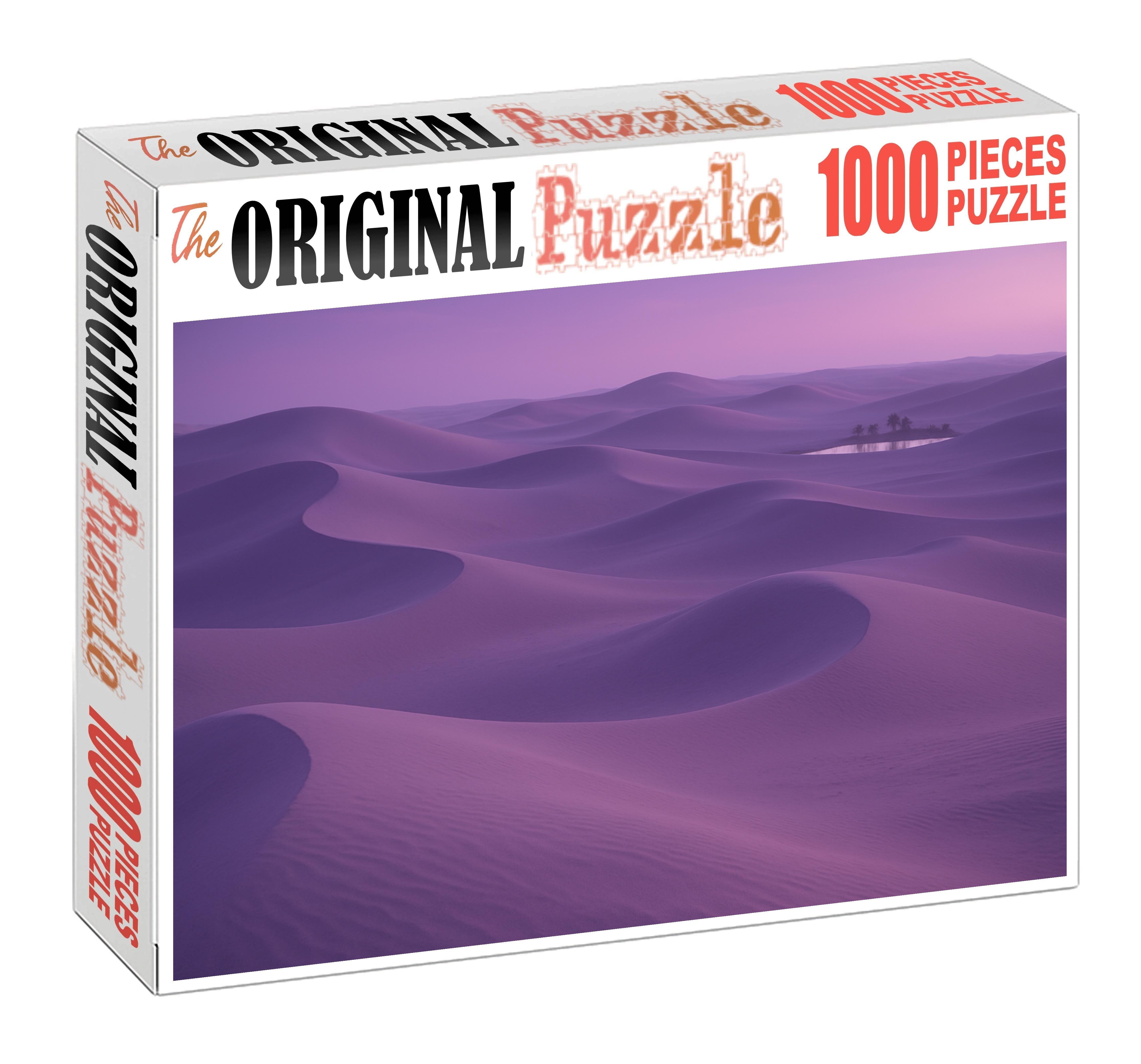 Dusky Lavender Dunes 200 Piece Puzzle