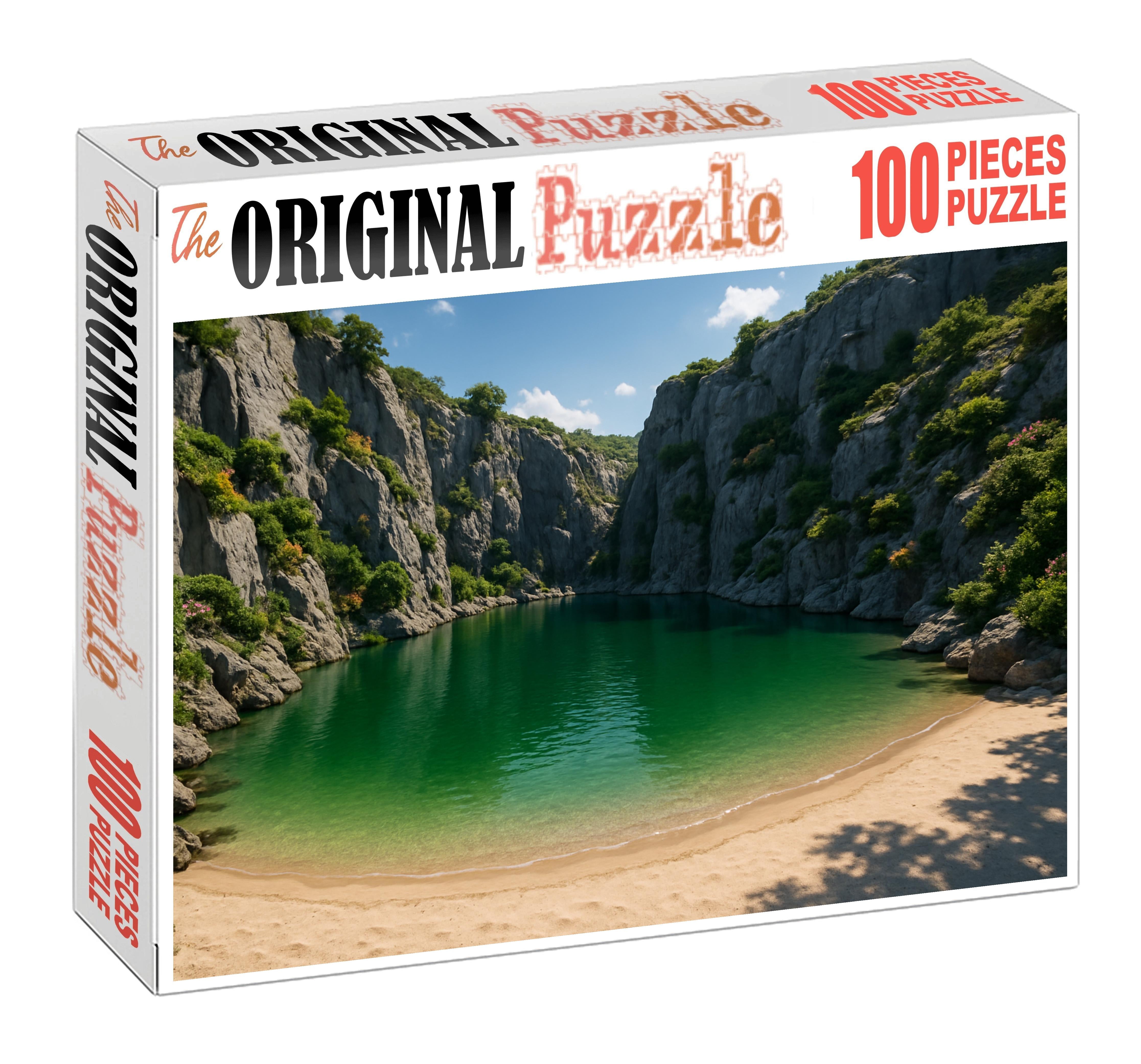 Hidden Lagoon Cove Large Format Puzzle