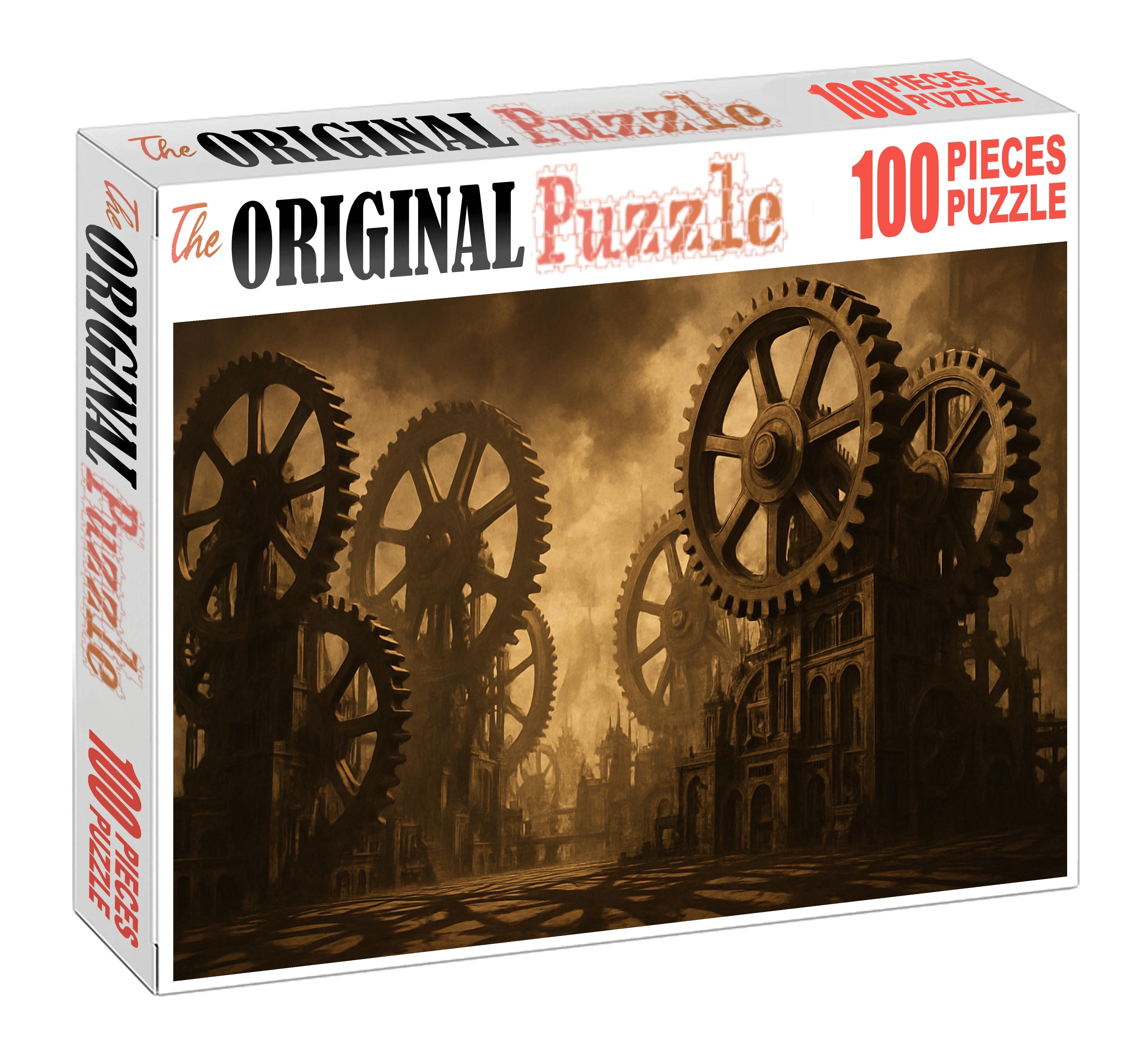Metropolis Of Clockwork Shadows Gears Casting Moving Darkness Puzzle Fun