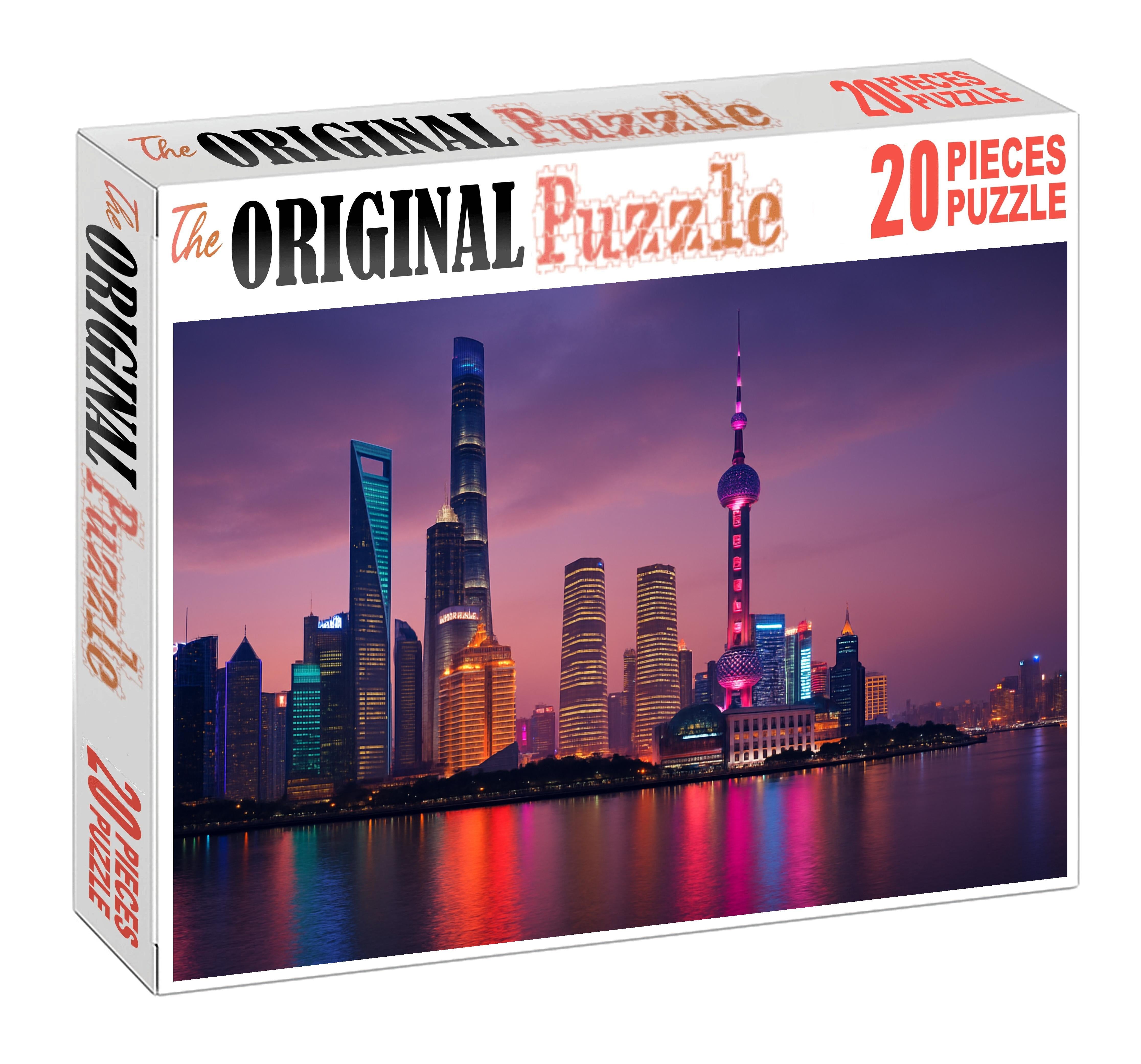 Shanghai Pudong Skyline Asia's Rising Financial Powerhouse 100 Piece Puzzle