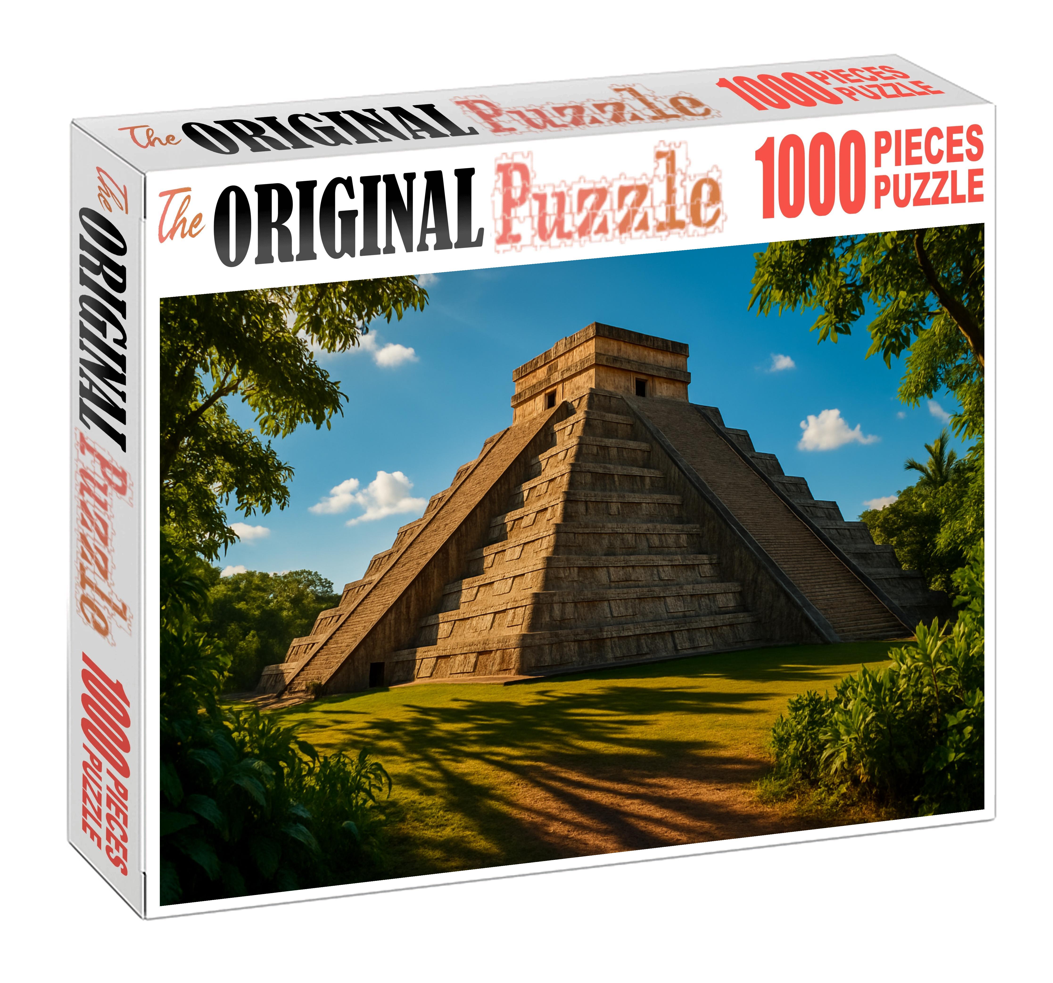 Chichen Itza Located In Yucatn Mexico Recognized By 6920 Globally As A Pre-columbian Archaeological Wonder Unique Puzzle Design