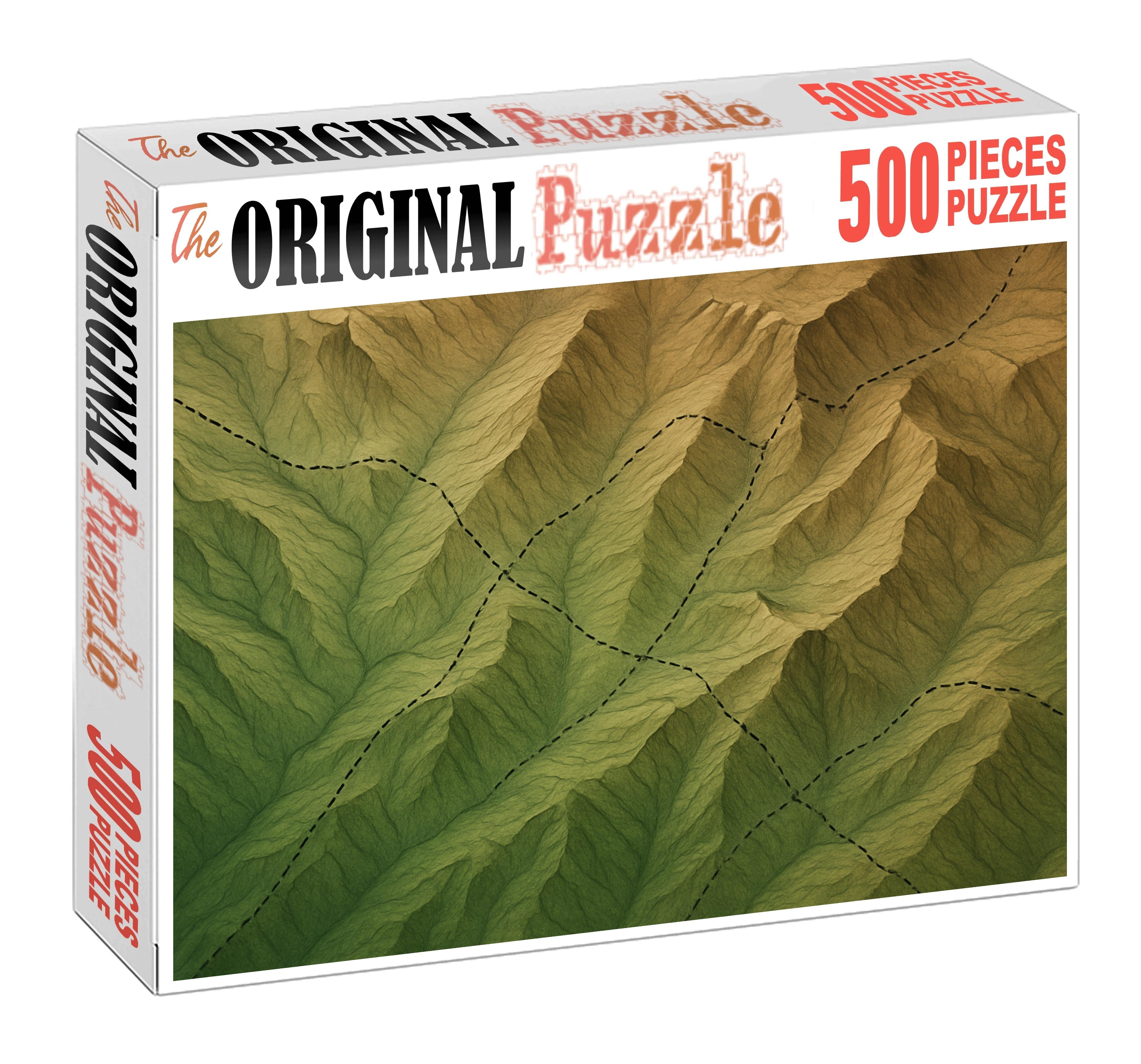 Mountain Pass Accessibility And Terrain Slope Map Challenging Puzzles