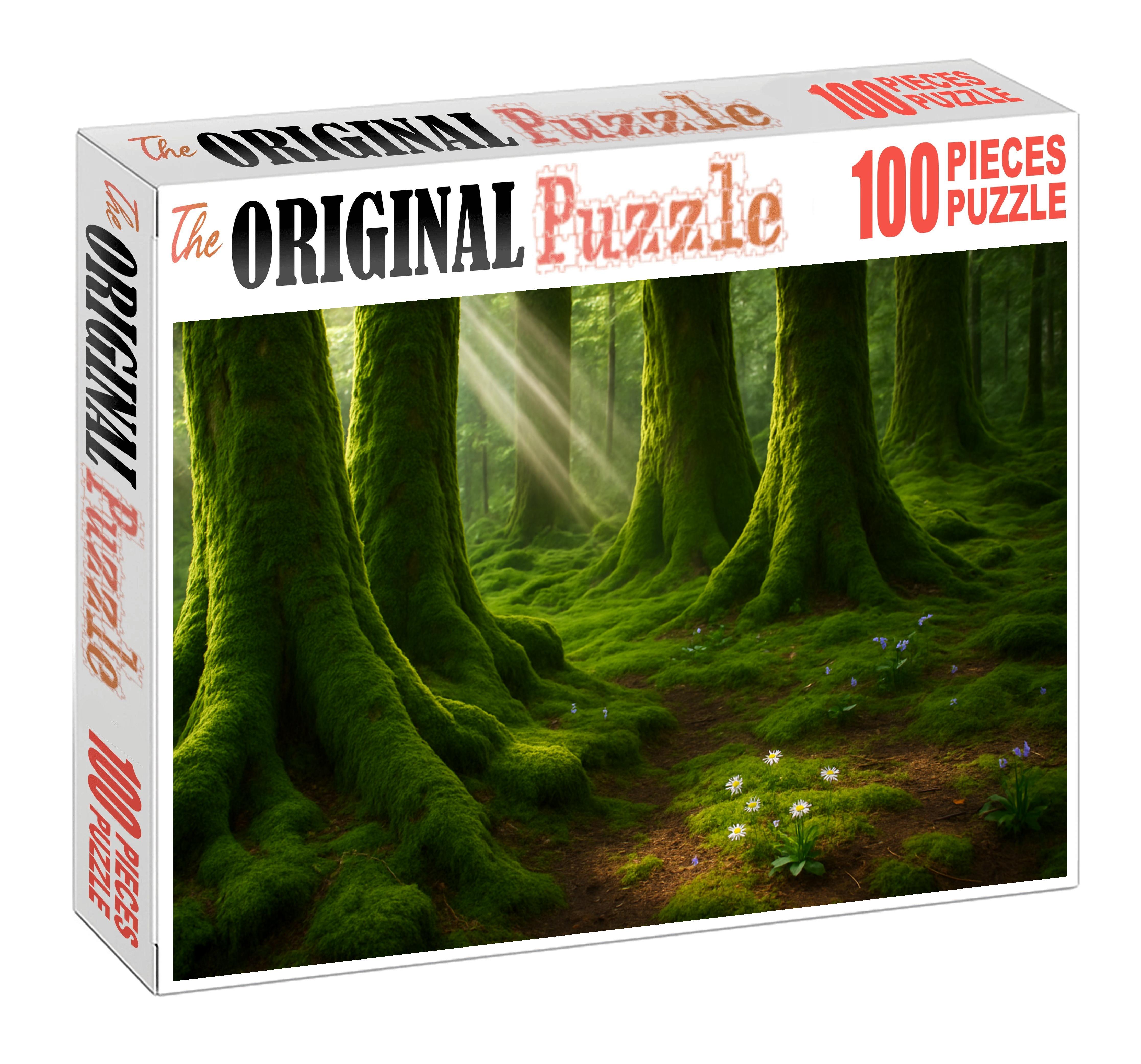 Emerald Mosswood Dell Custom Jigsaw Puzzle