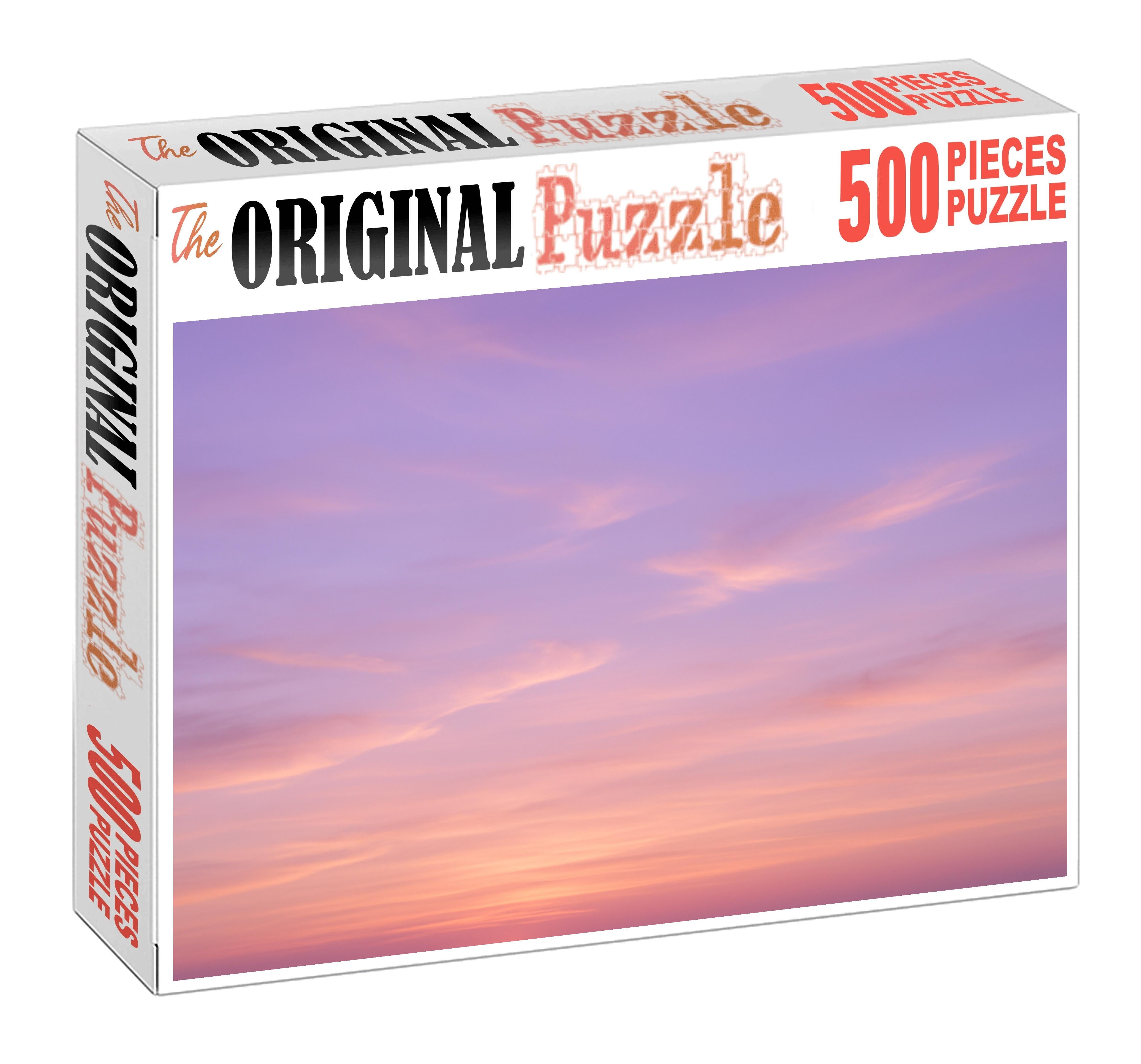 Dusky Lavender Cascade Mini Puzzle
