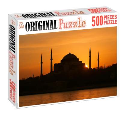 Hagia Sophia Istanbul Turkey  Recognized By 7950 Globally For Its Architectural And Religious Legacy Puzzle Challenge