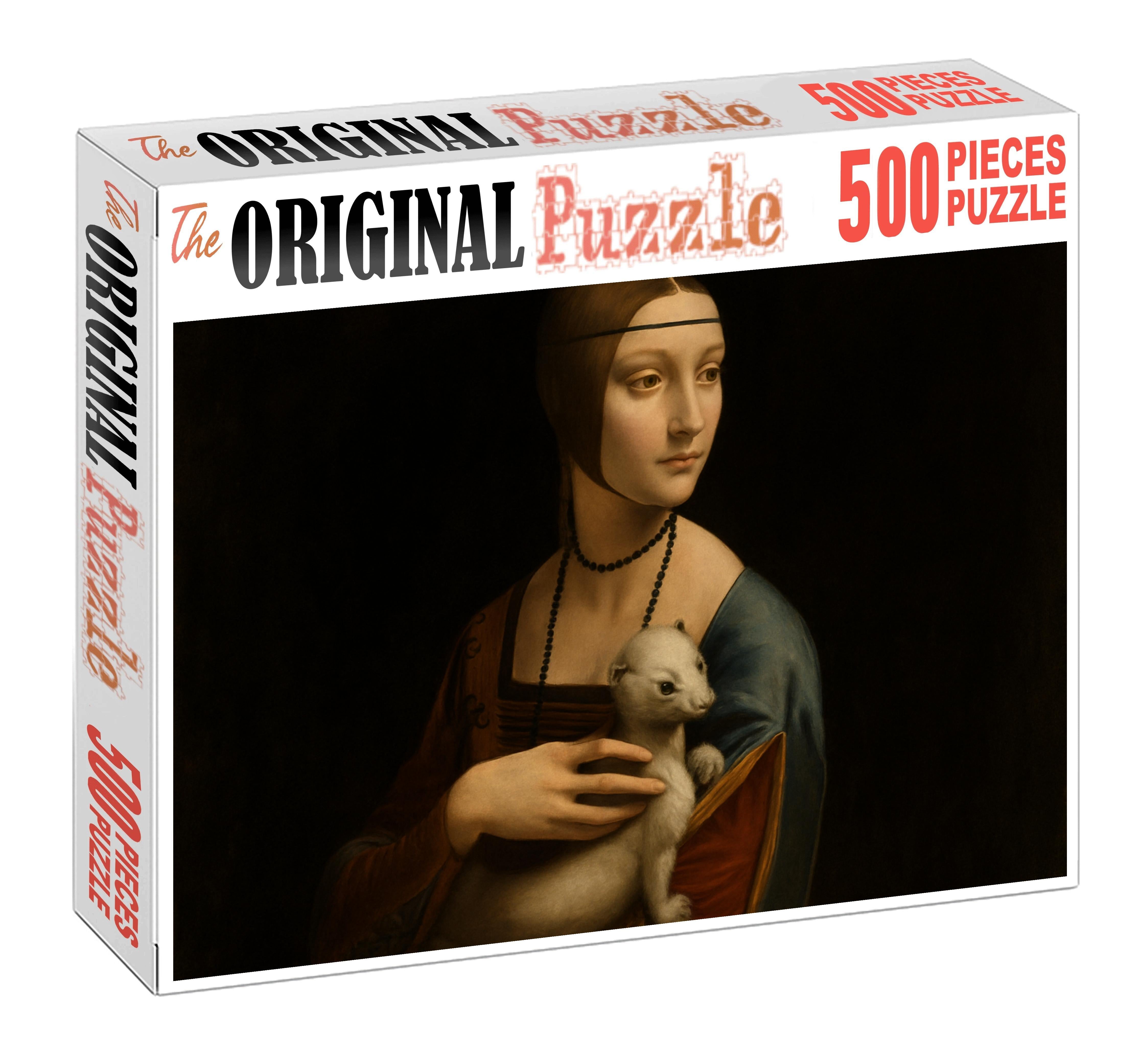 Lady With An Ermine Puzzle For Kids
