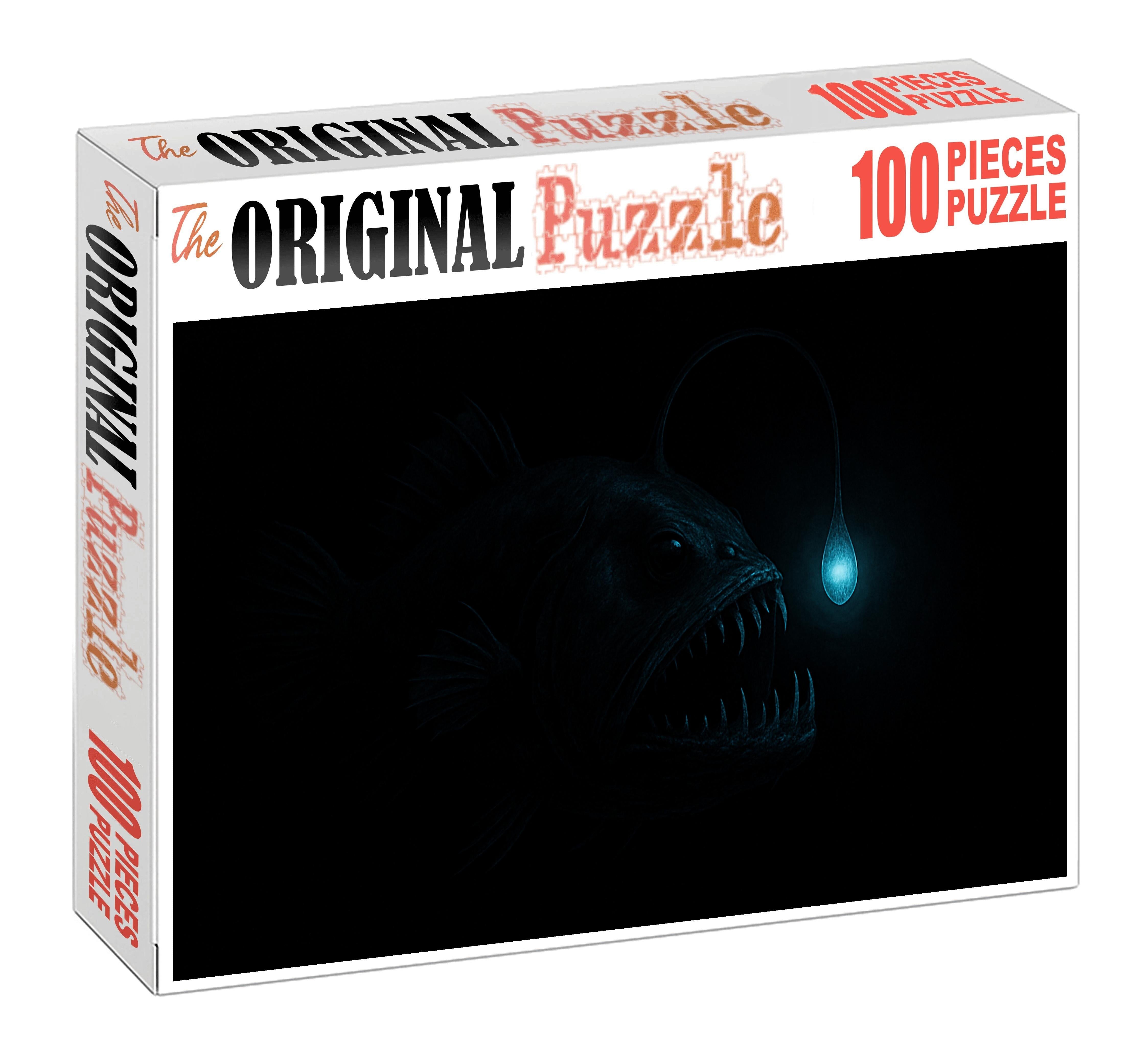 Glintjaw Anglerfish Abyssal Ambusher With A Dazzling Lure 200 Piece Puzzle