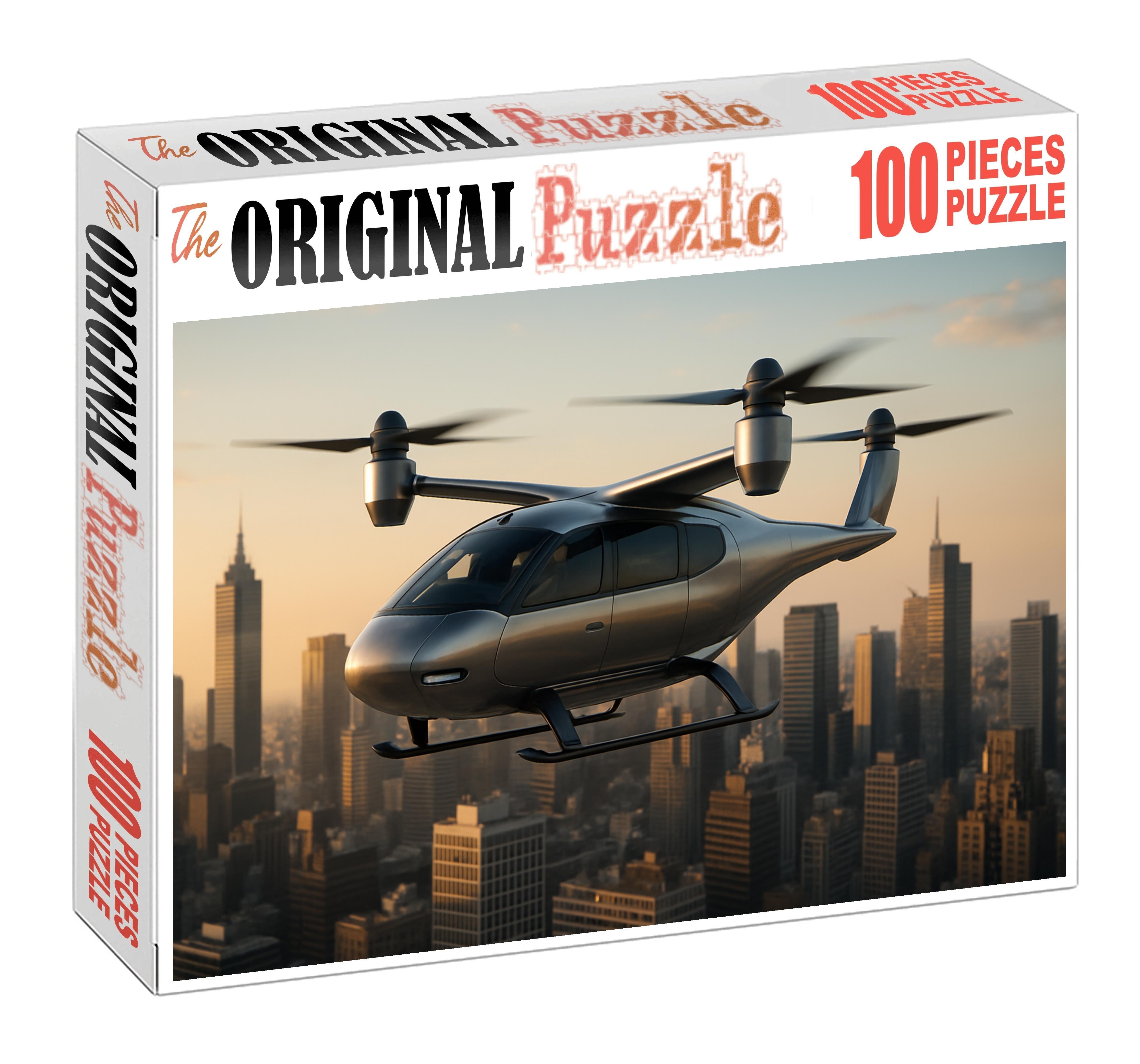 Compressed Hydrogen Jet Taxi 300 Piece Puzzle