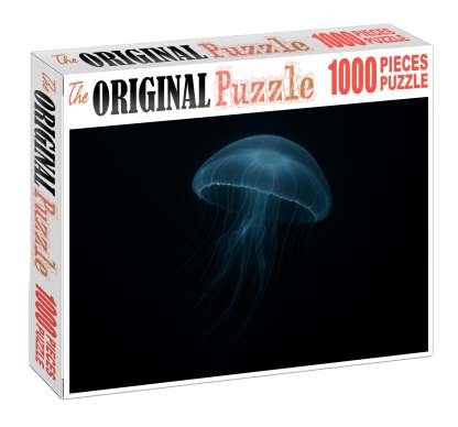 Phantom Jelly Transparent Deep-water Drifter With Pulsing Bioluminescence Puzzle Collection