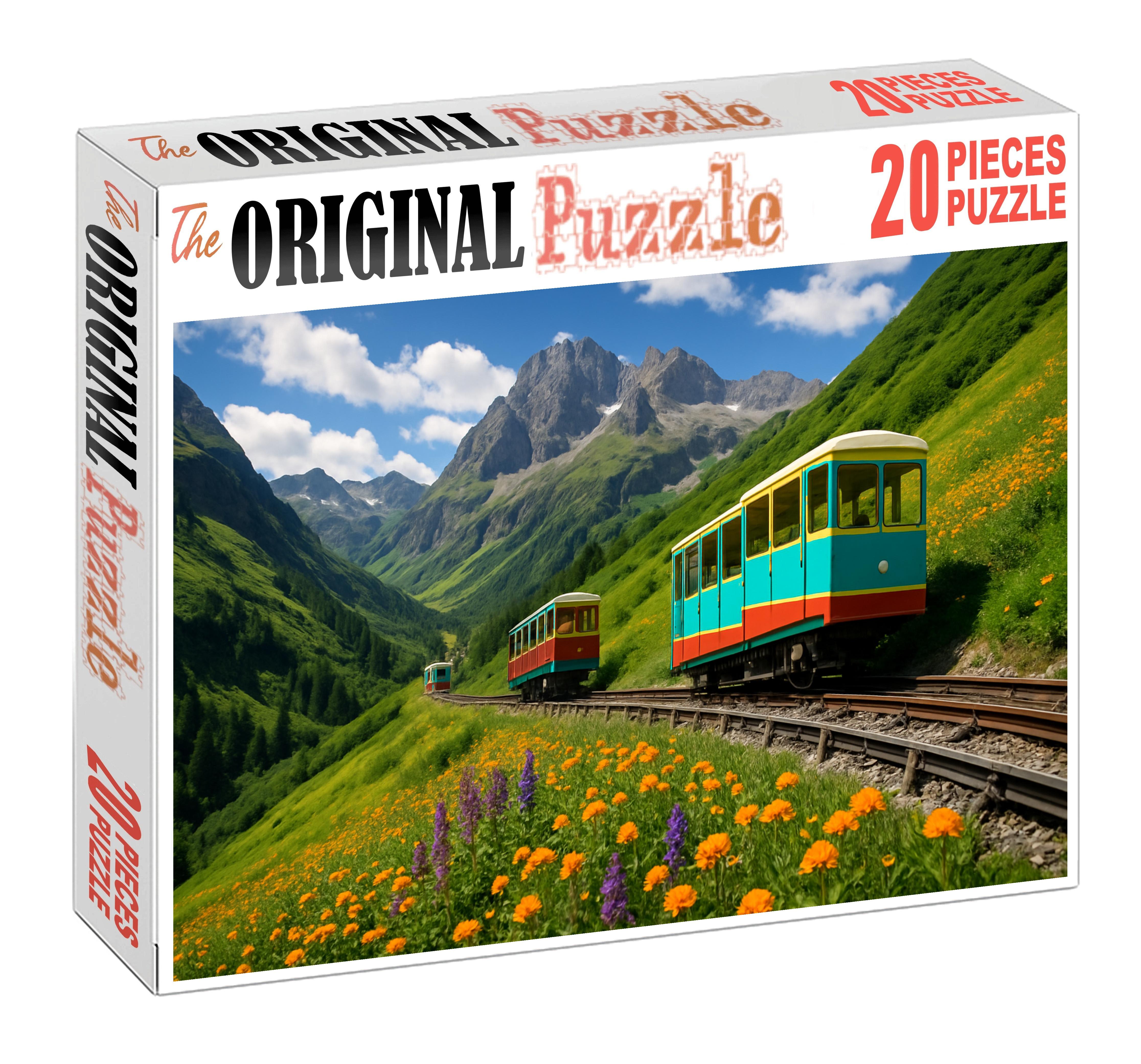 Alpine Adventure Funicular Large Format Puzzle
