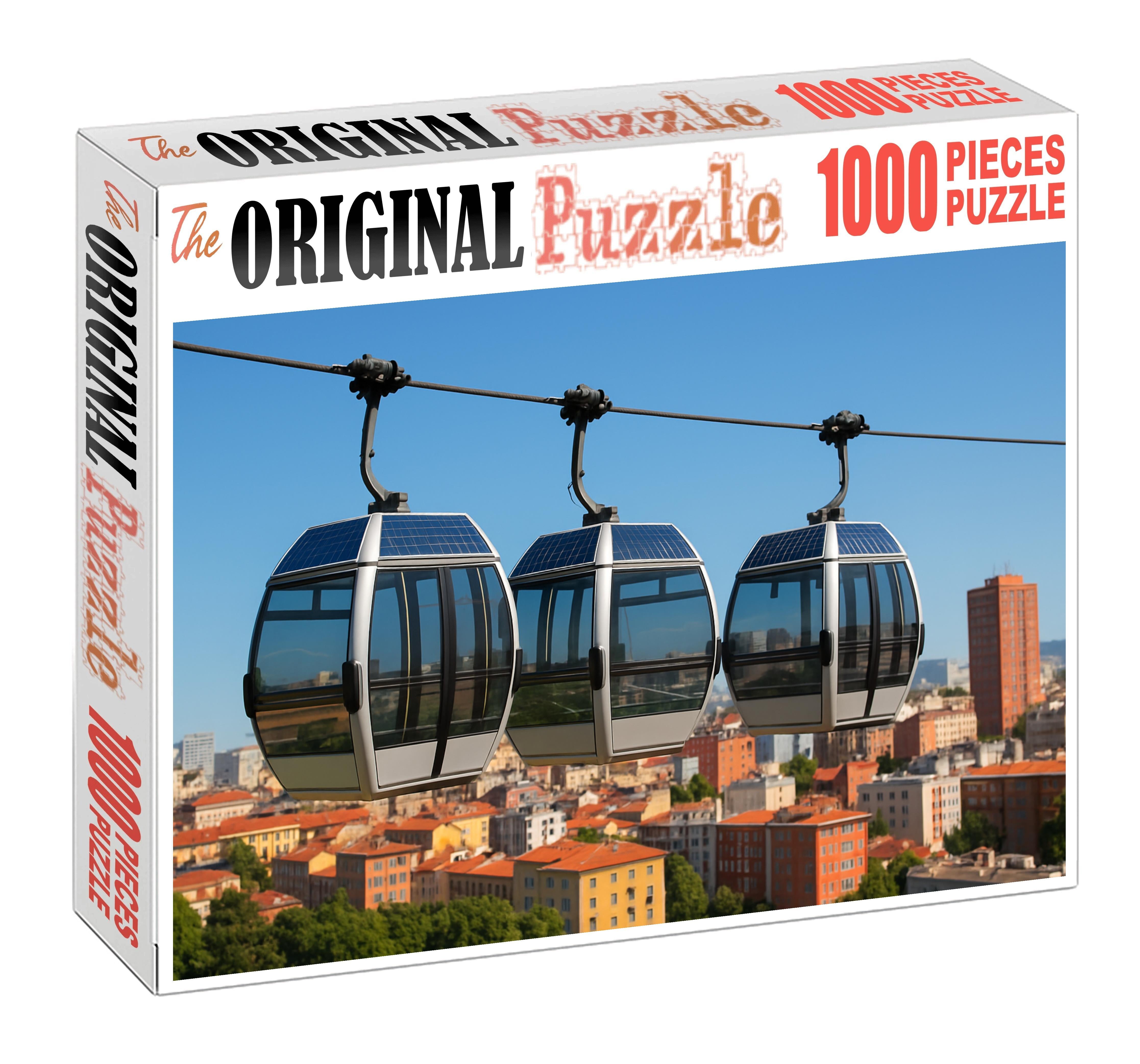 Solar-powered Skytram Gondola Puzzle For Kids