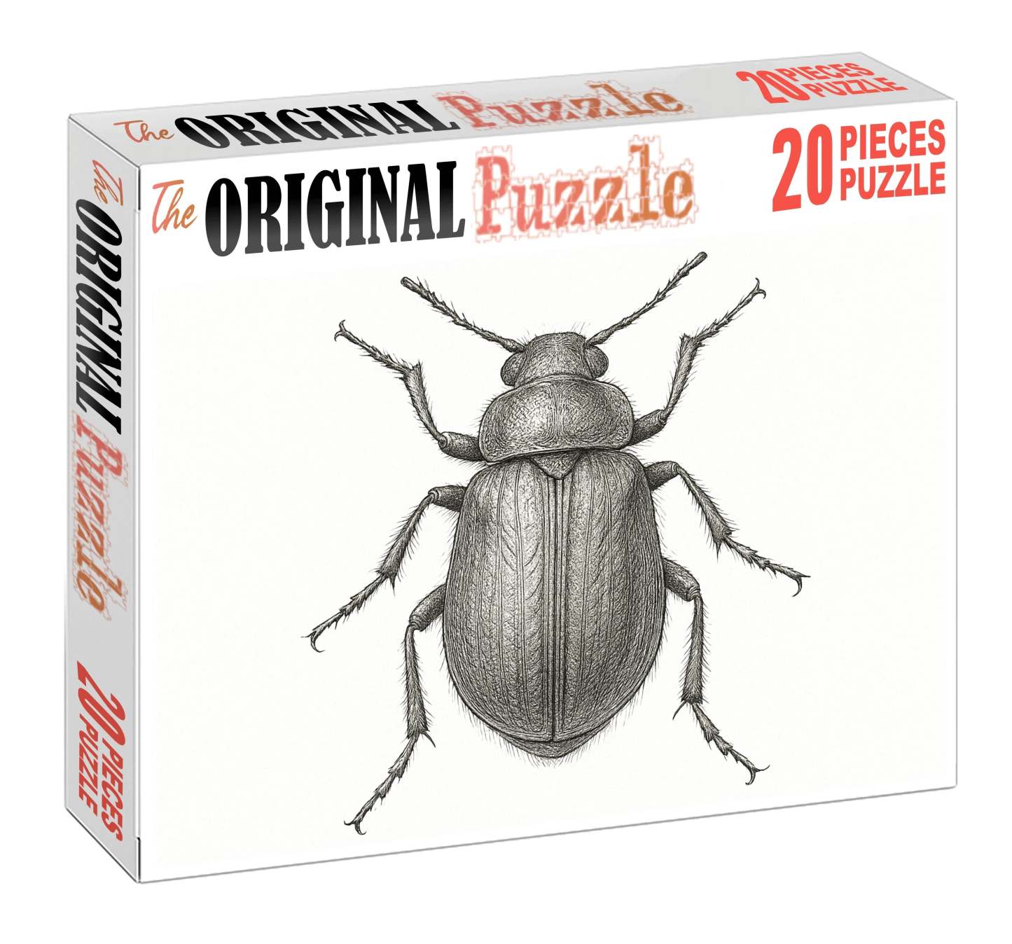 Intricate Insect Anatomy Study Technical Pen Drawing With Fine Detailing Large Format Puzzle