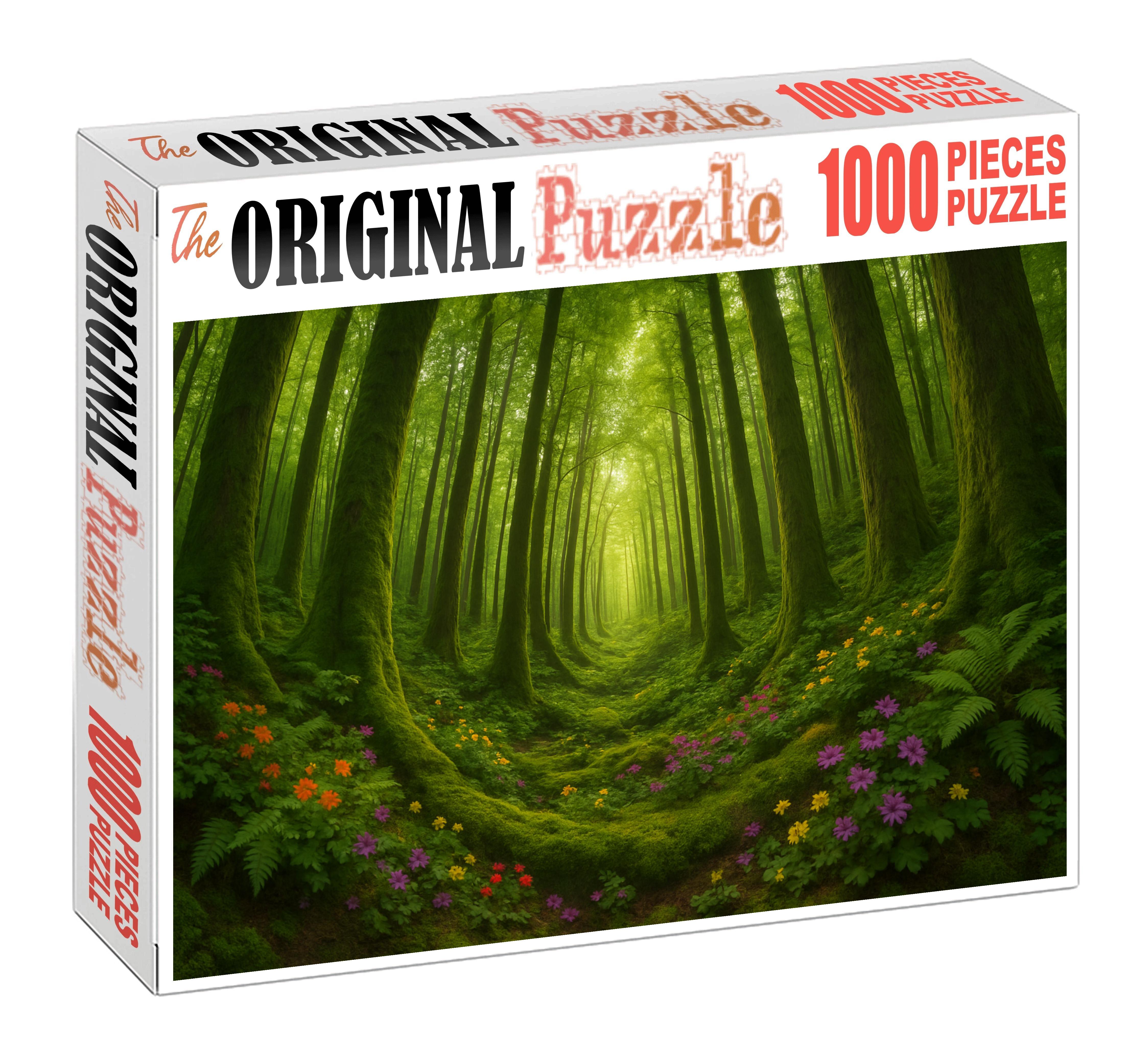Emerald Spiral Grove 100 Piece Puzzle