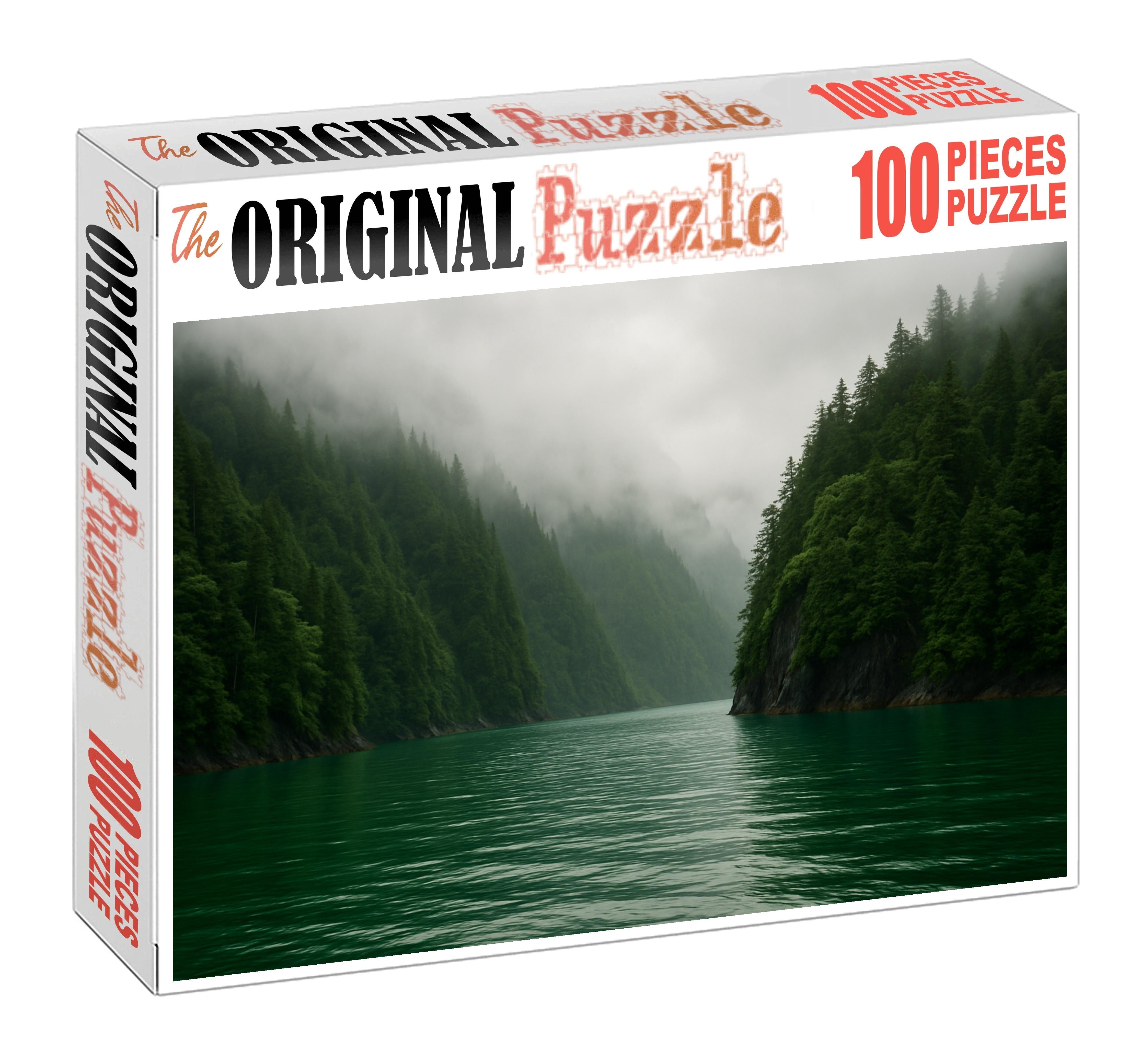 Emerald Fjord Harbor Unique Puzzle Design