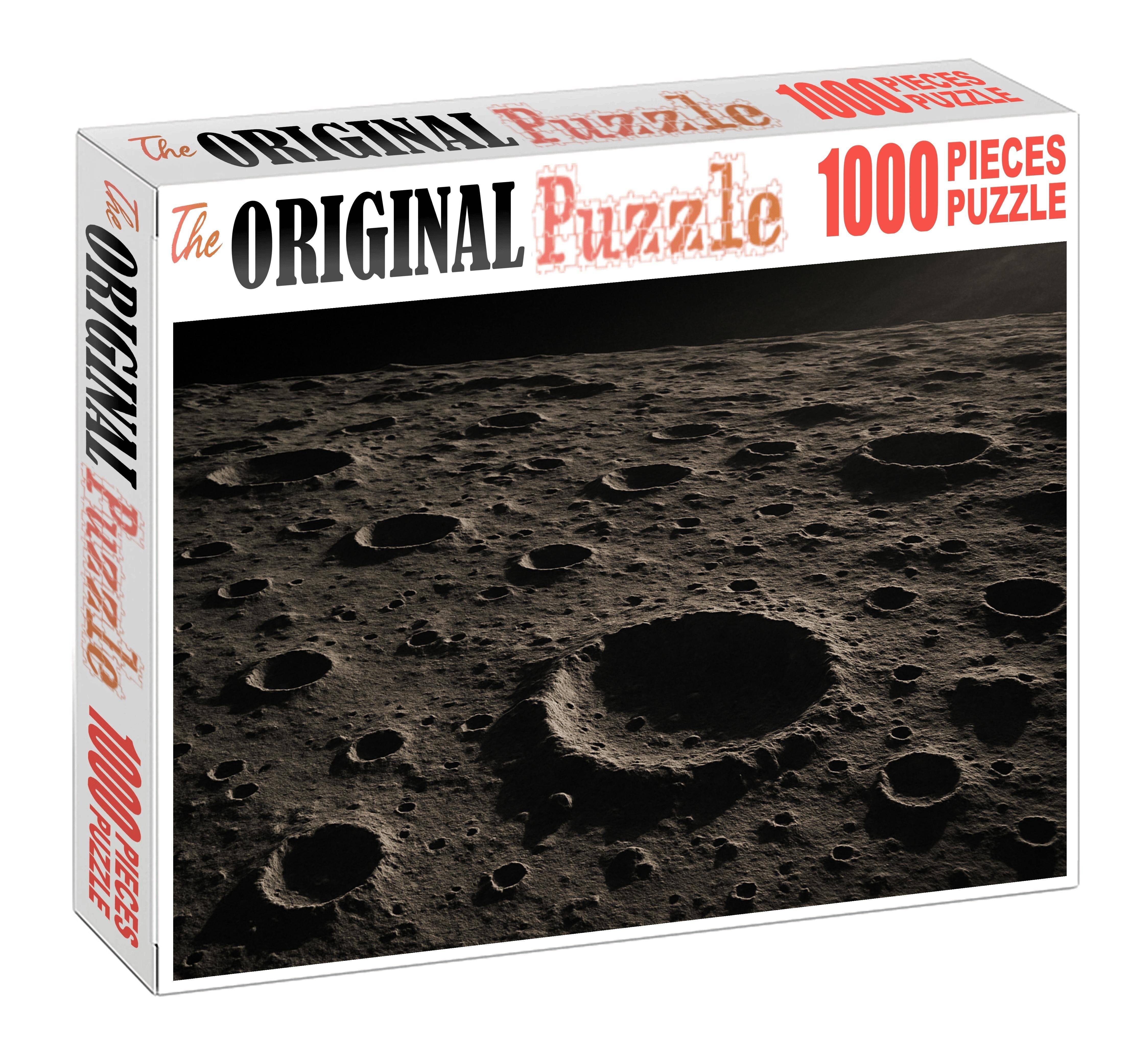 Cratered Moon Plateau Unique Puzzle Design