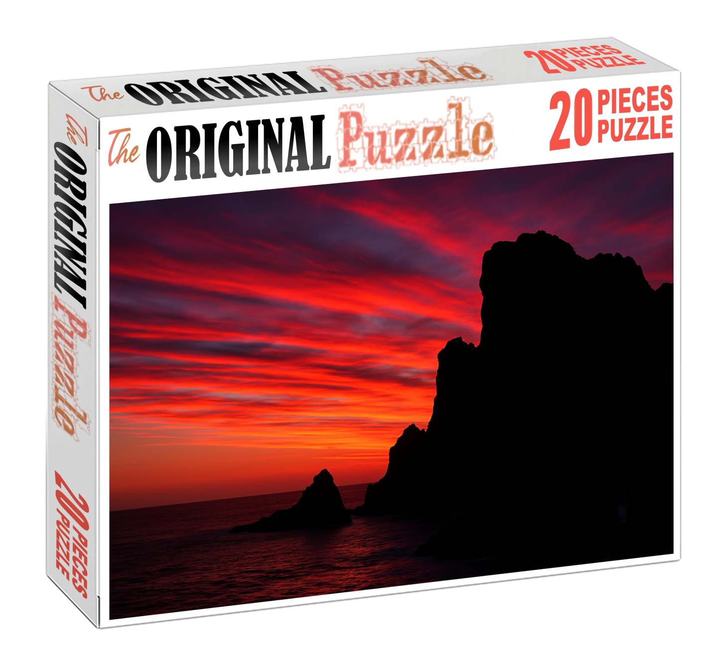 Sunset Panorama From A Wind-swept Bluff 1000 Piece Puzzle