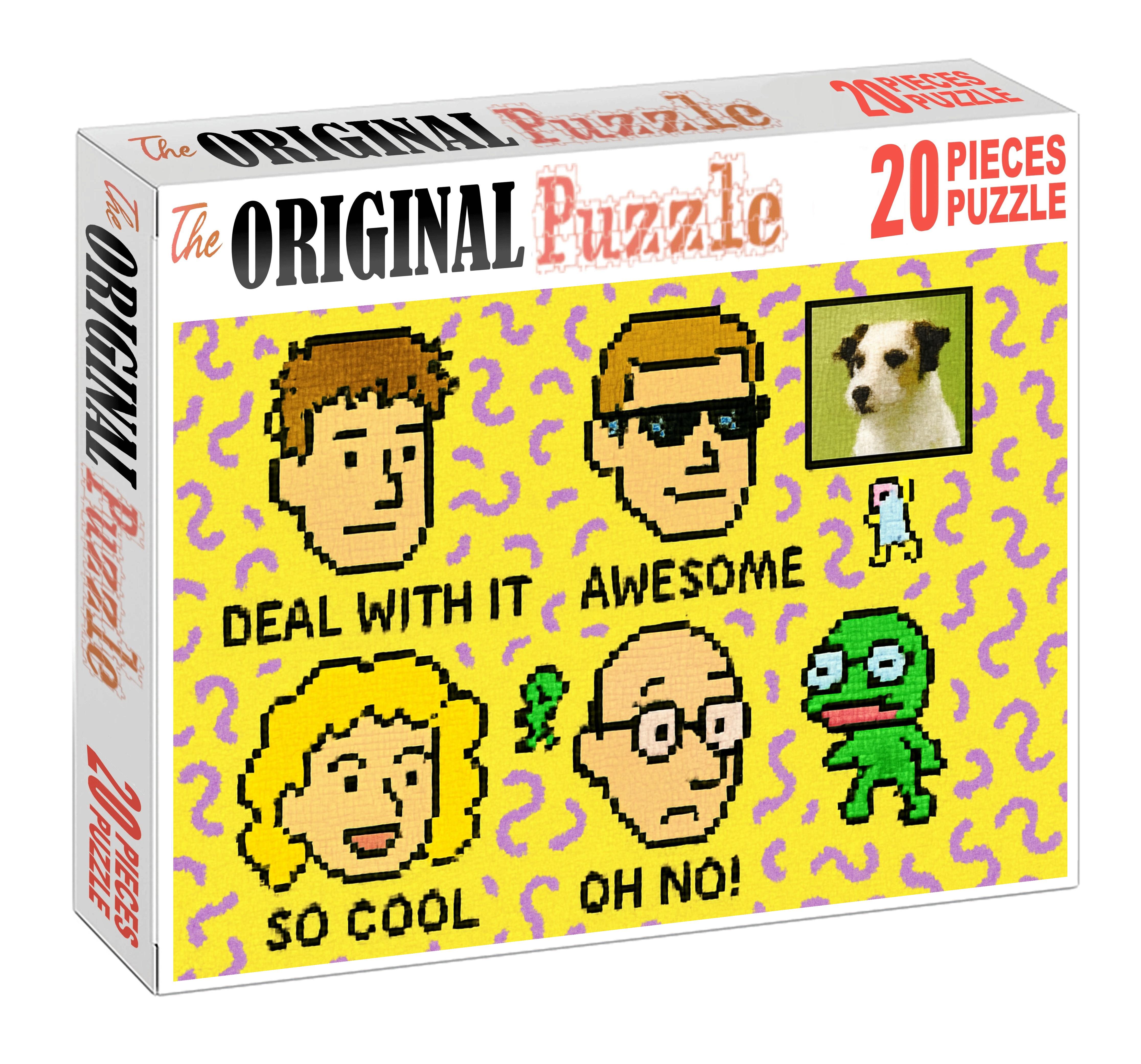 Retro Internet Meme Culture Viral Humor And Quirky Visuals Rooted In Early Web Aesthetics Easy Puzzles