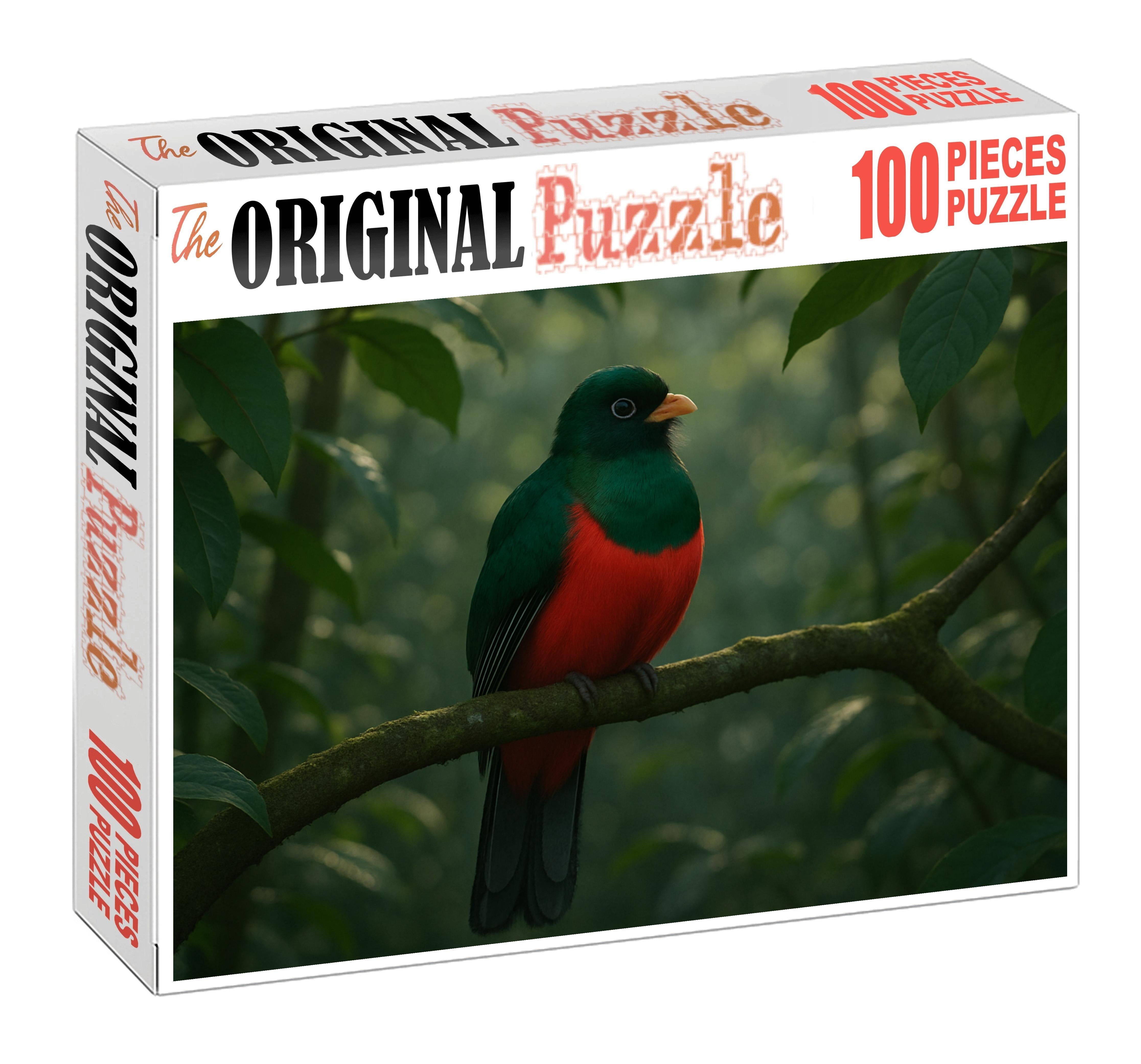 Elegant Trogon Jewel Of The Subtropics Challenging Puzzles