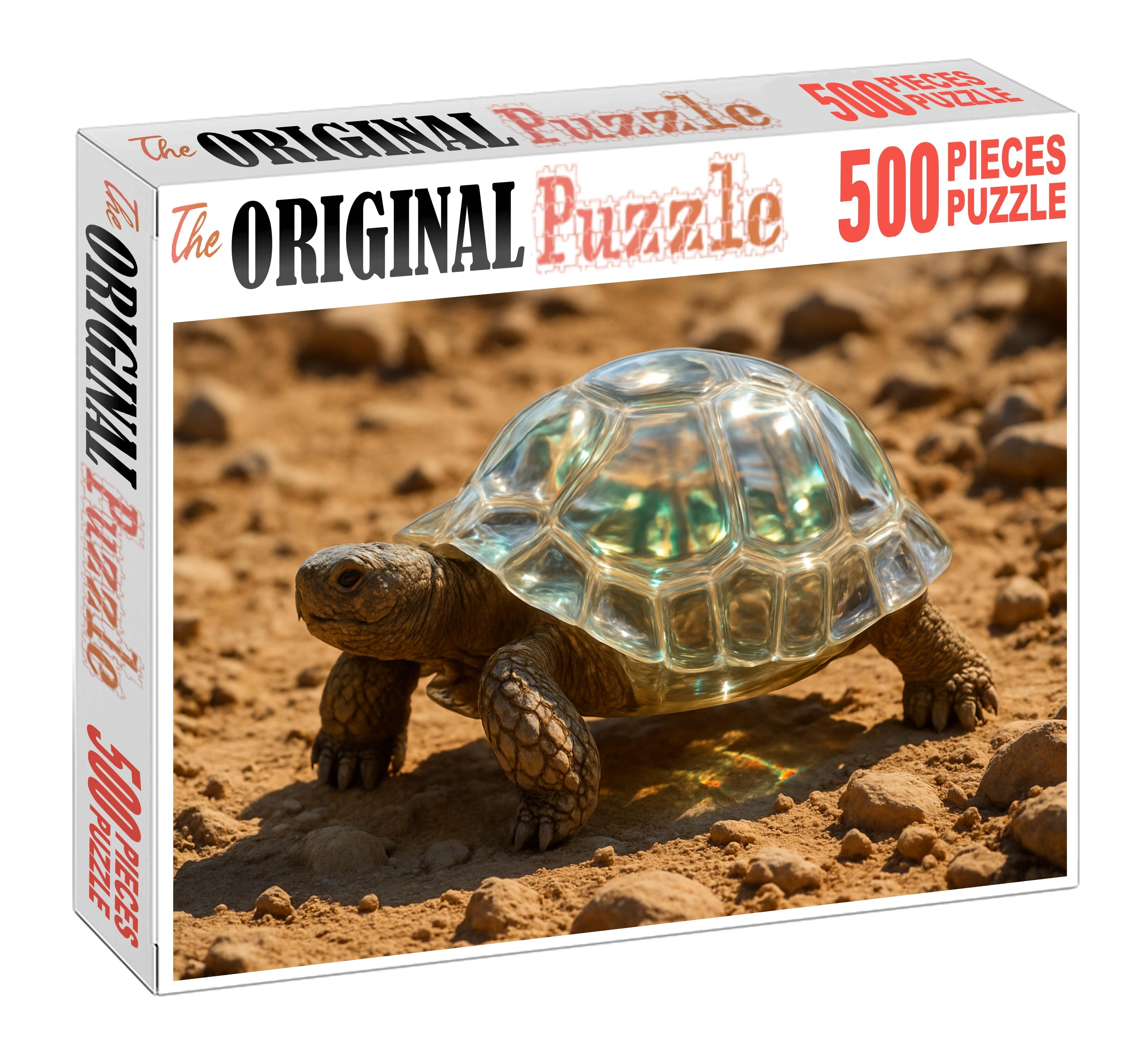 Quartzback Tortoise Hardy Reptile With Translucent Carapace Large Format Puzzle