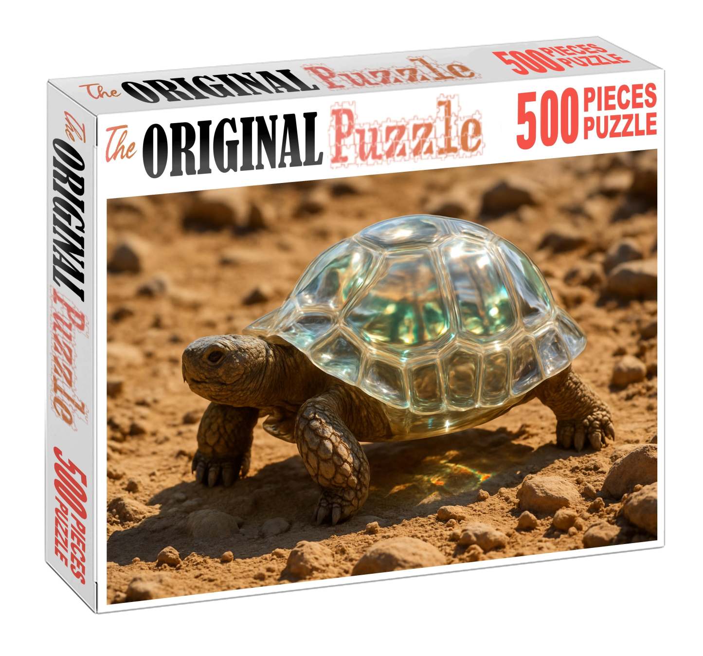 Quartzback Tortoise Hardy Reptile With Translucent Carapace Large Format Puzzle