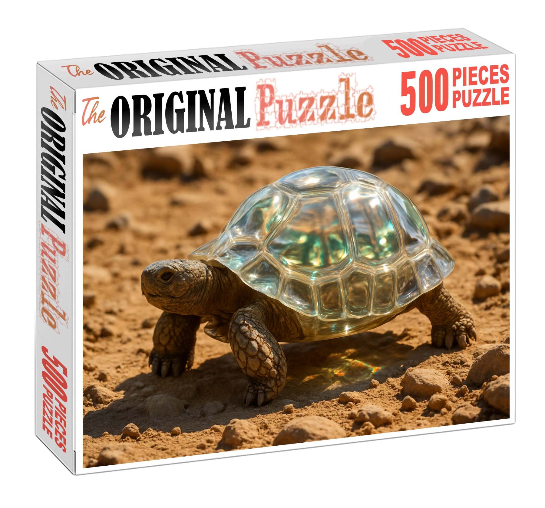 Quartzback Tortoise Hardy Reptile With Translucent Carapace Large Format Puzzle