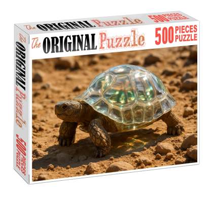 Quartzback Tortoise Hardy Reptile With Translucent Carapace Large Format Puzzle