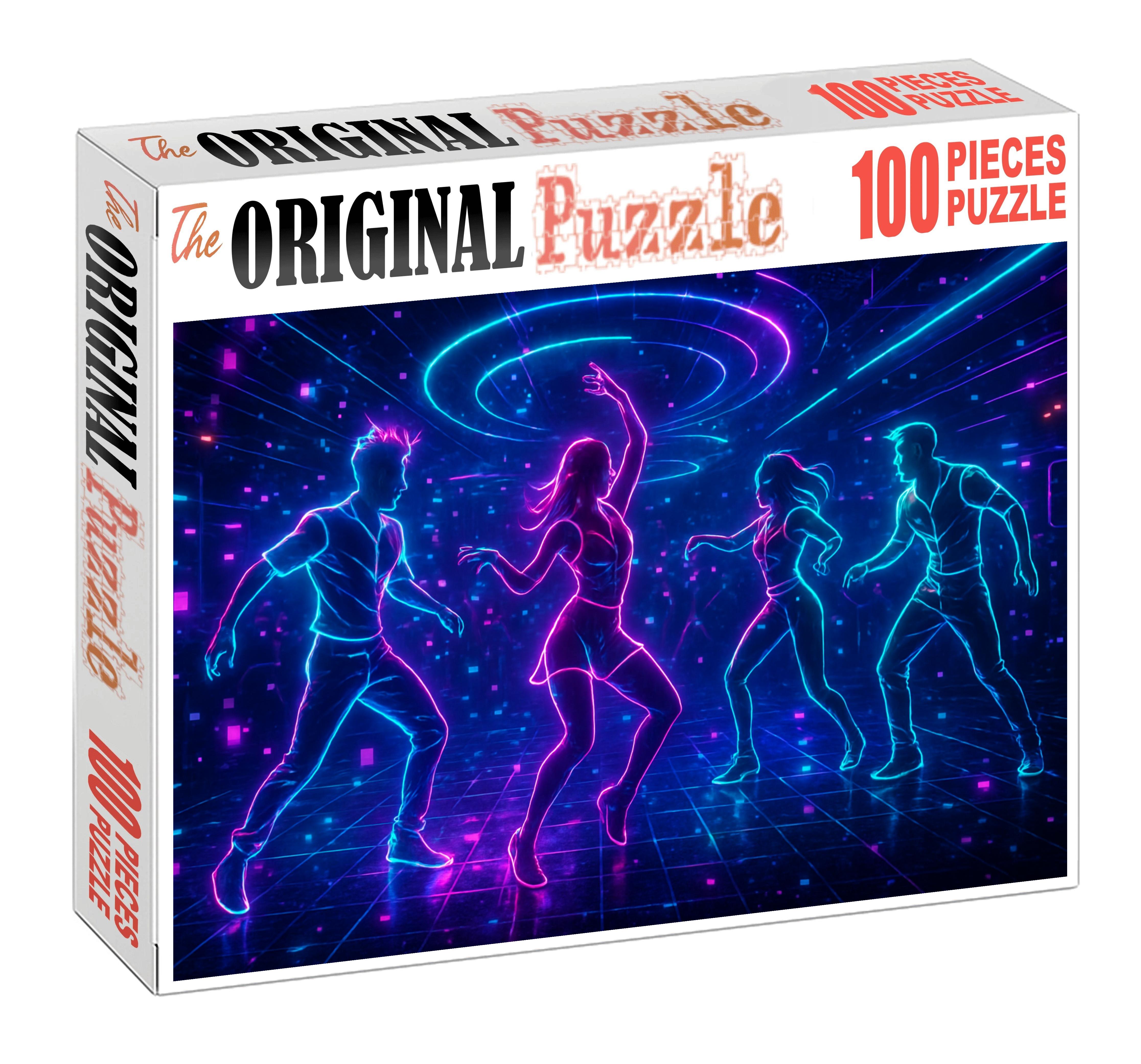 Virtual Reality Dance Craze Immersive Beats And Digital Moves 50 Piece Puzzle