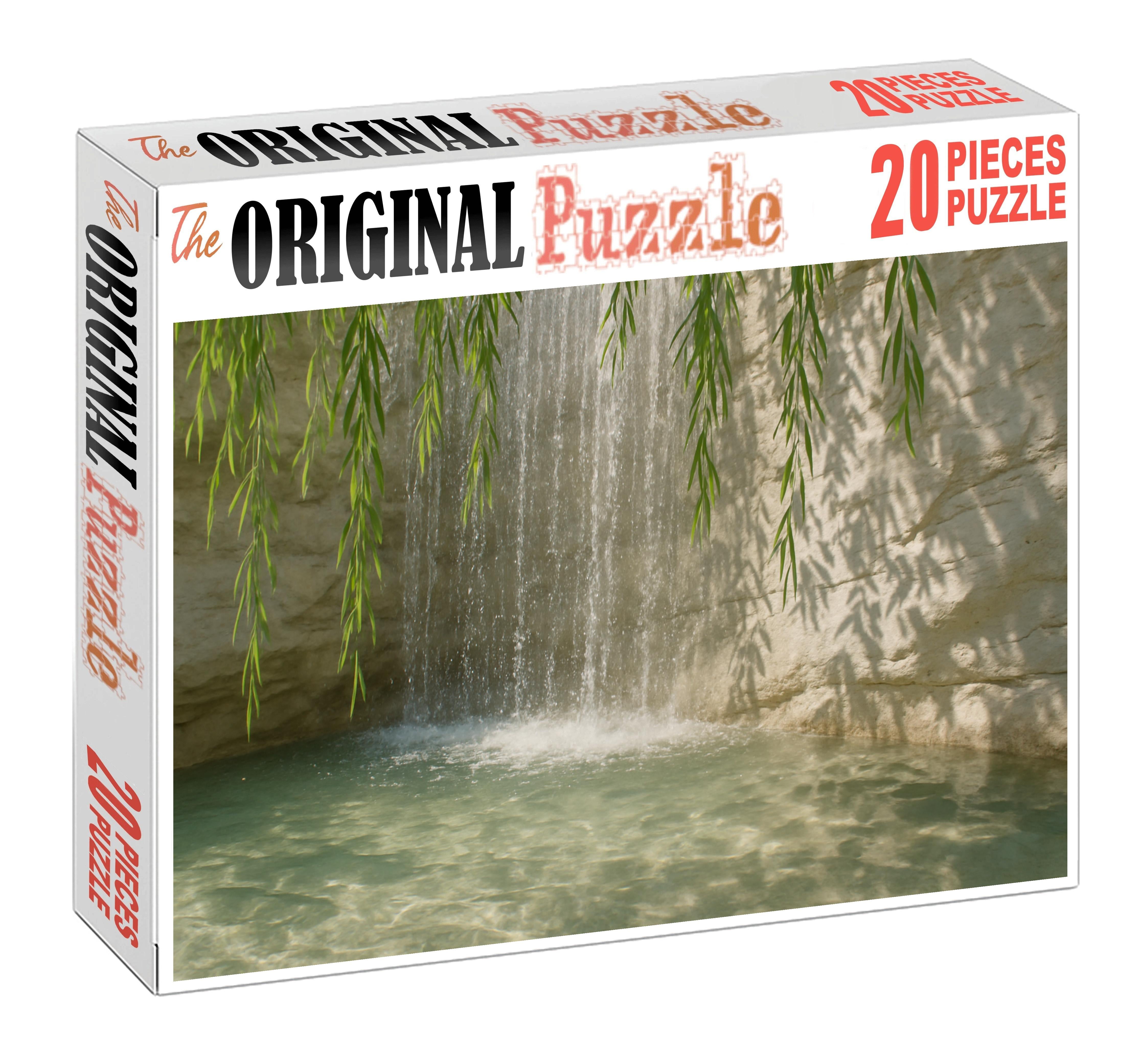 Whispering Willow Curtain Large Format Puzzle
