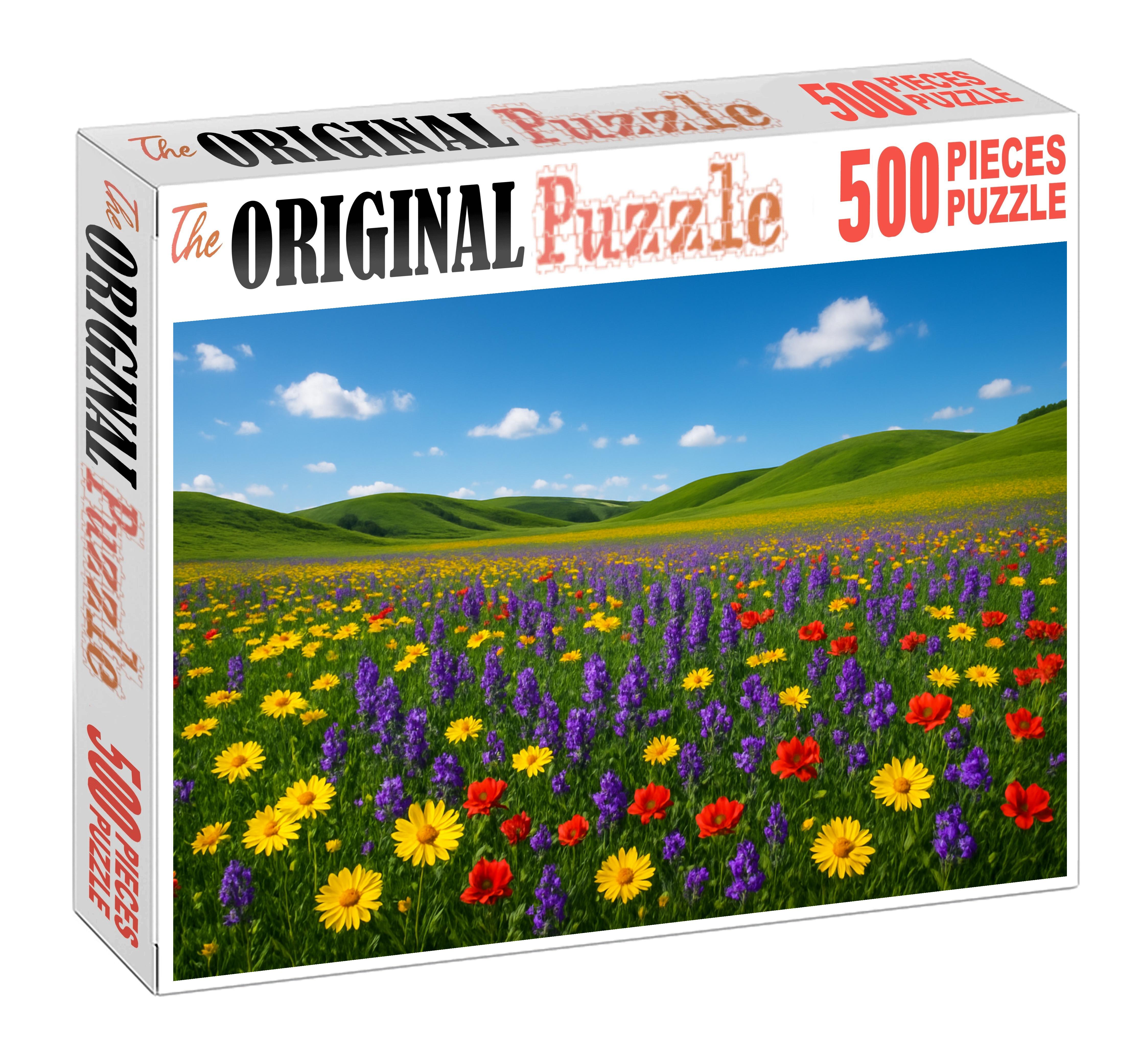 Wildflower Meadow Vista 100 Piece Puzzle
