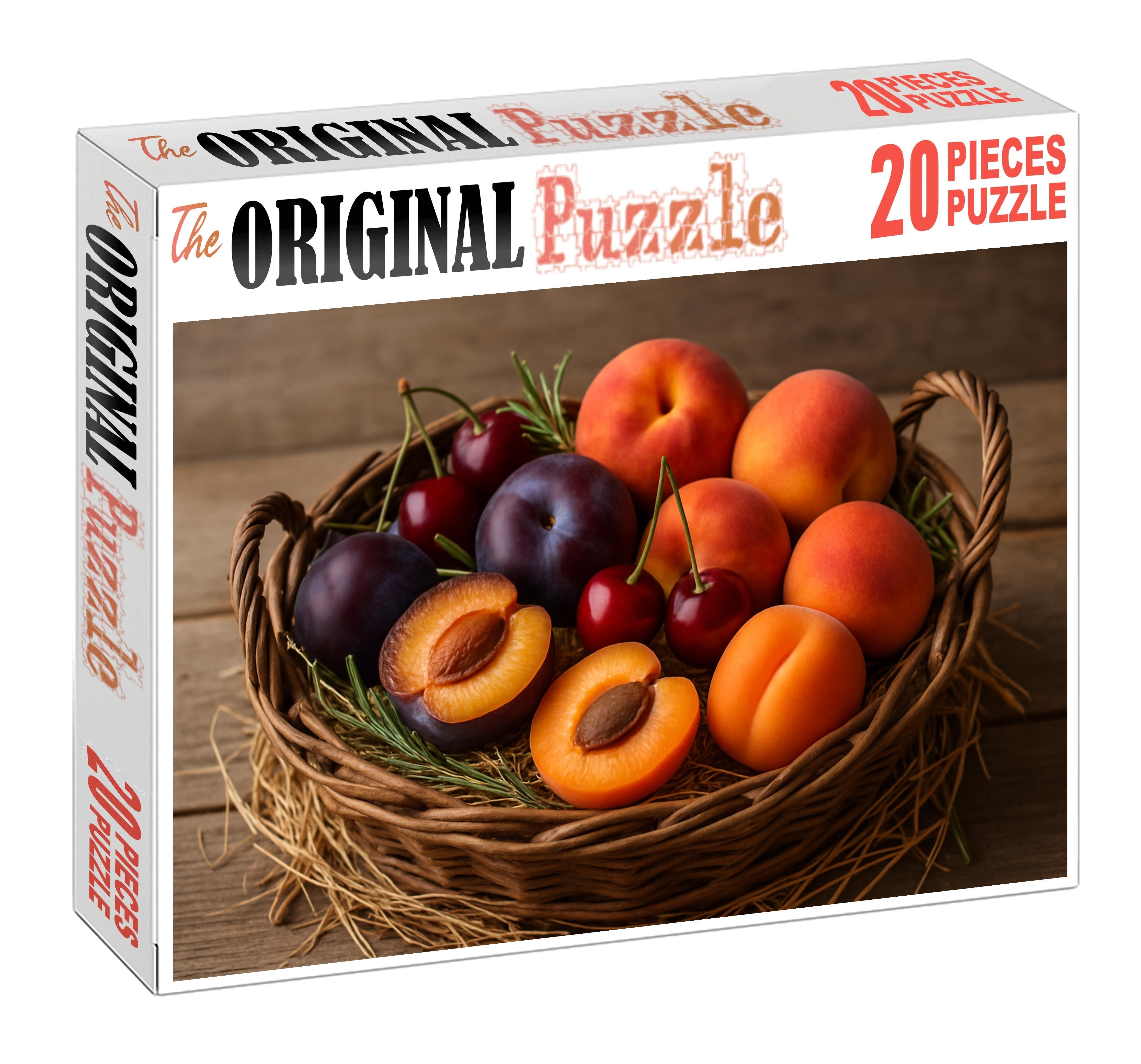 Stone Fruit Grove Basket Puzzle Collection