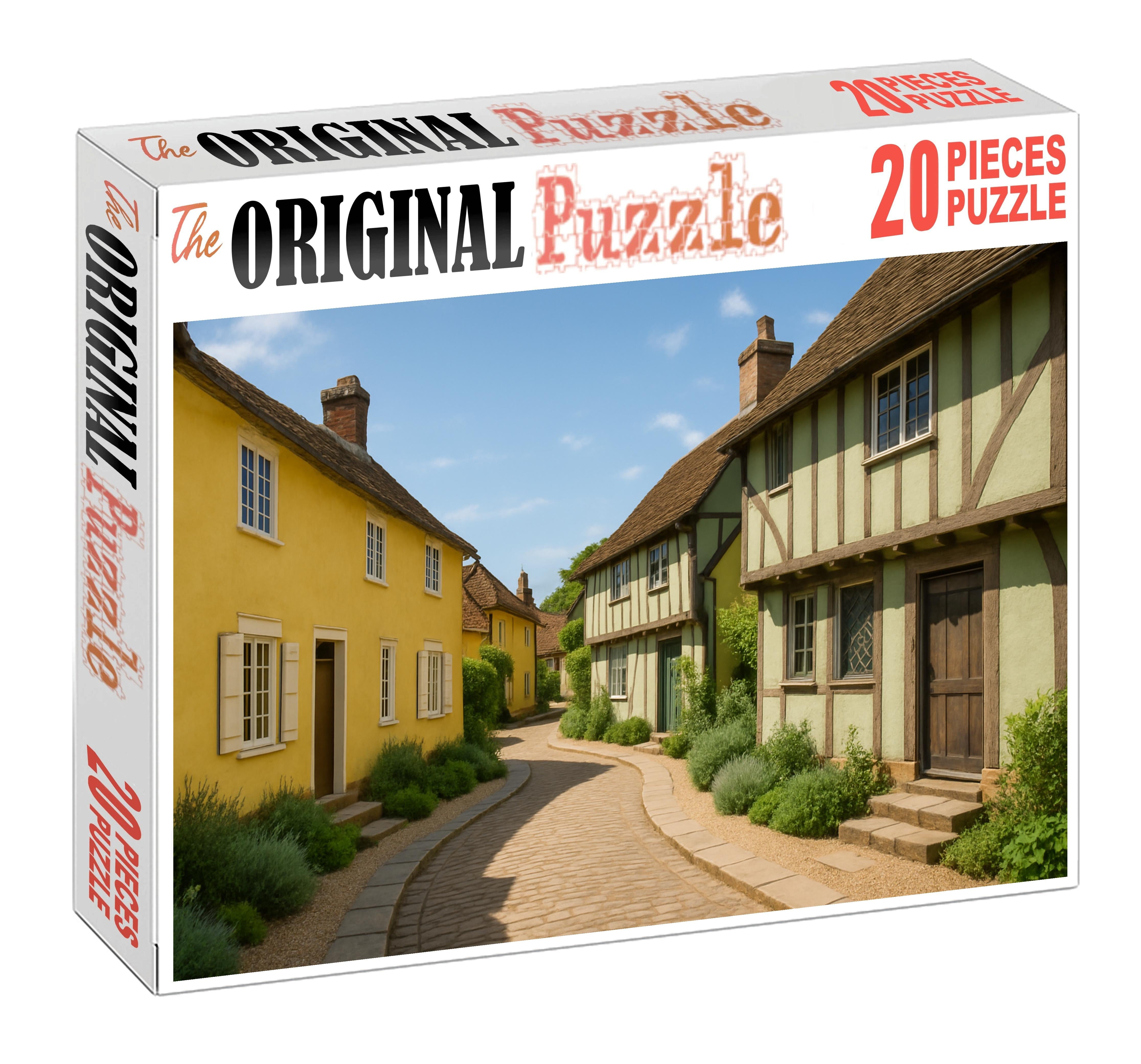 Lemon Sage Crescent 200 Piece Puzzle