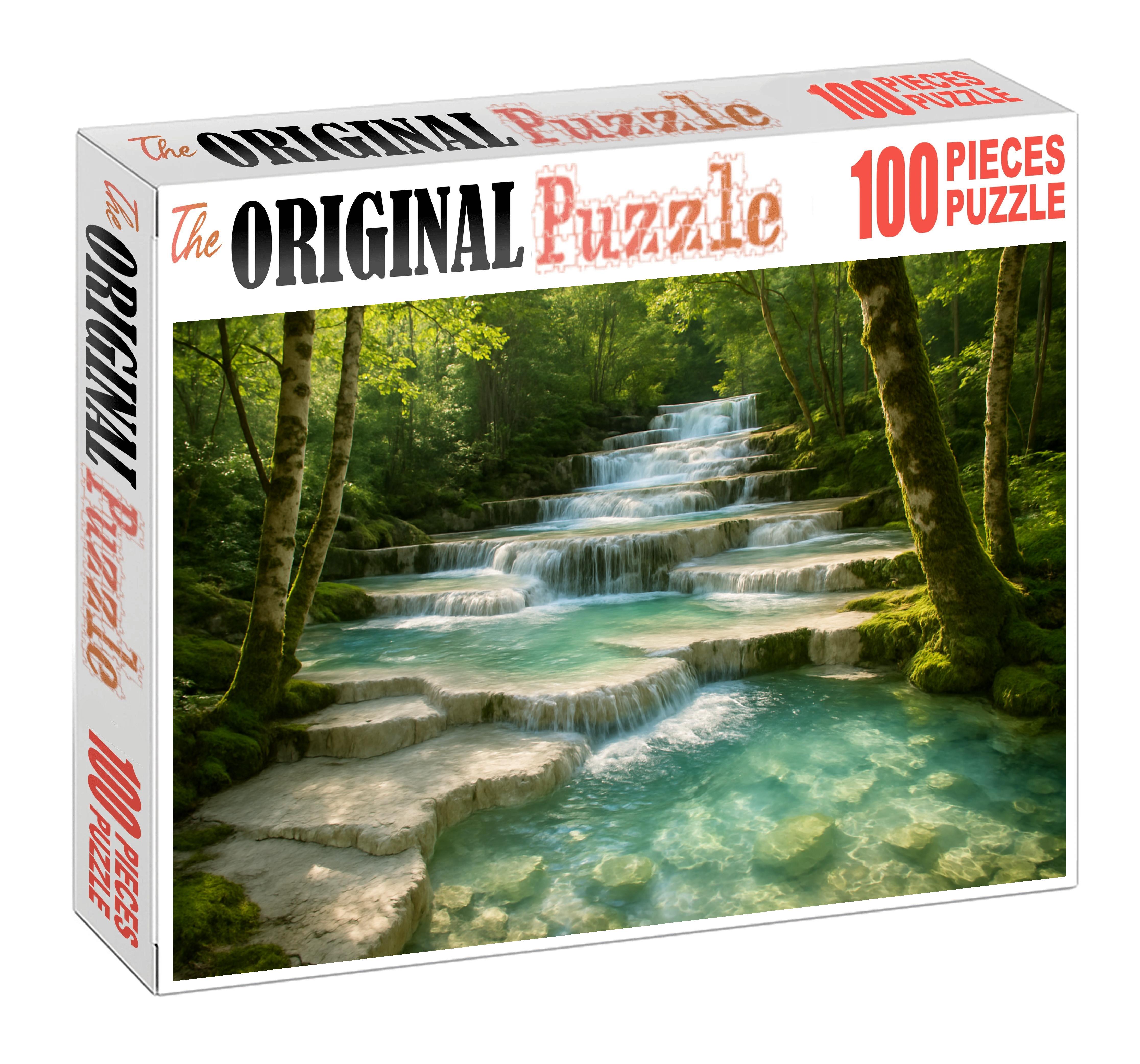 Cascading Crystal Steps Puzzle For Kids