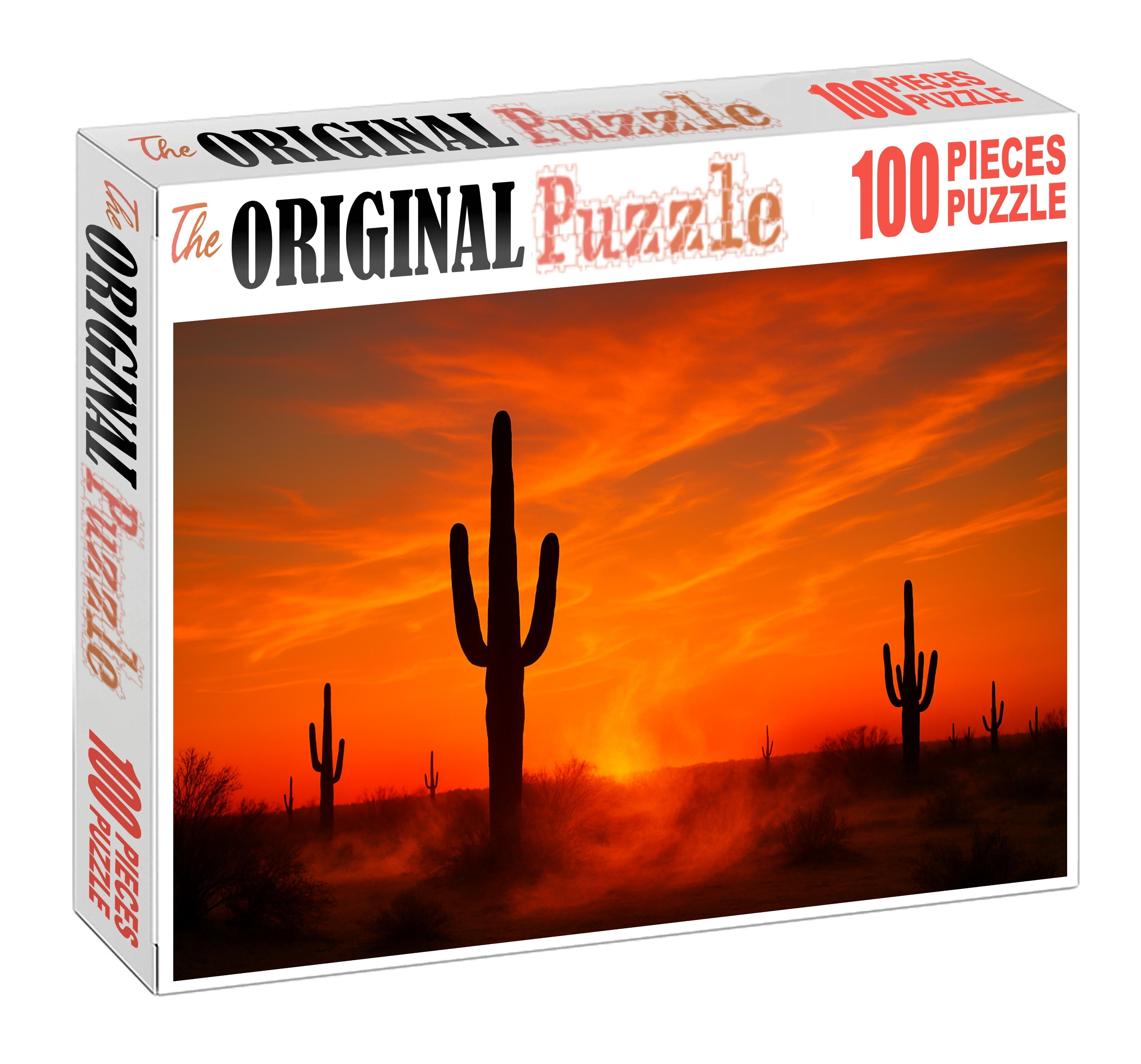 Saffron Sky Expanse Puzzle Collection