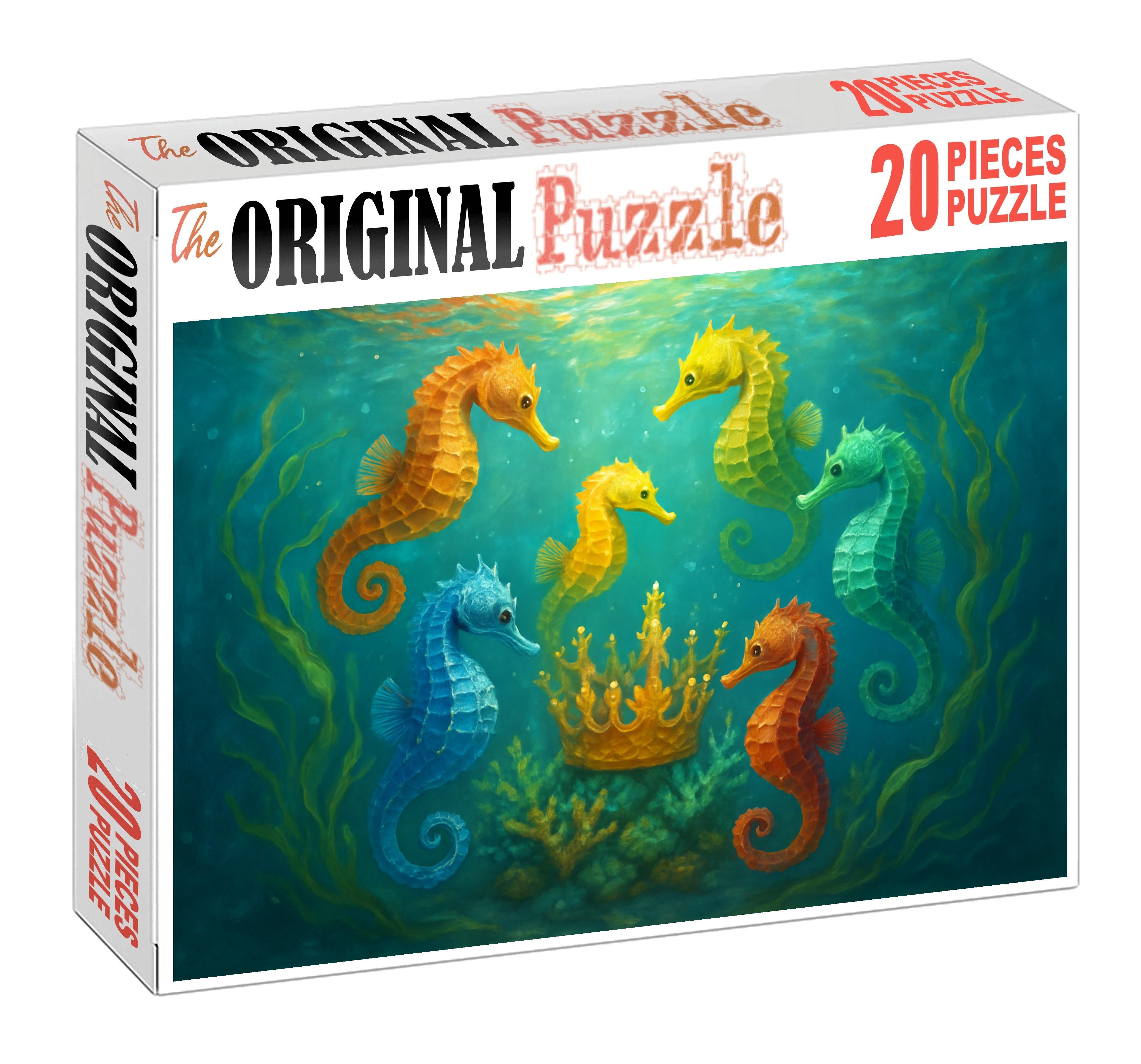 Seahorse Carousel Beneath The Coral Crown Puzzle Fun