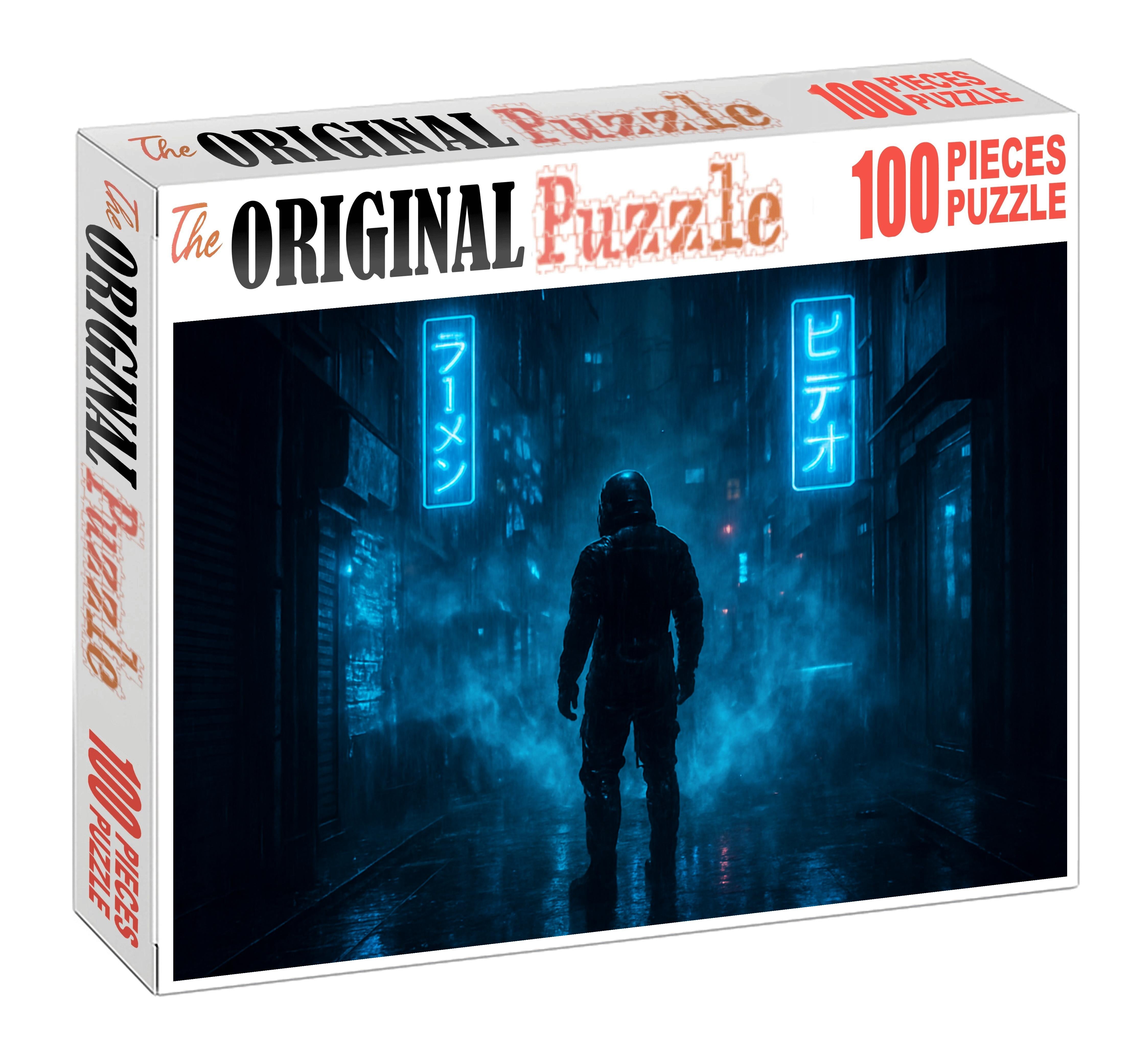 Gothic Cyber Horror Aesthetic Unique Puzzle Design