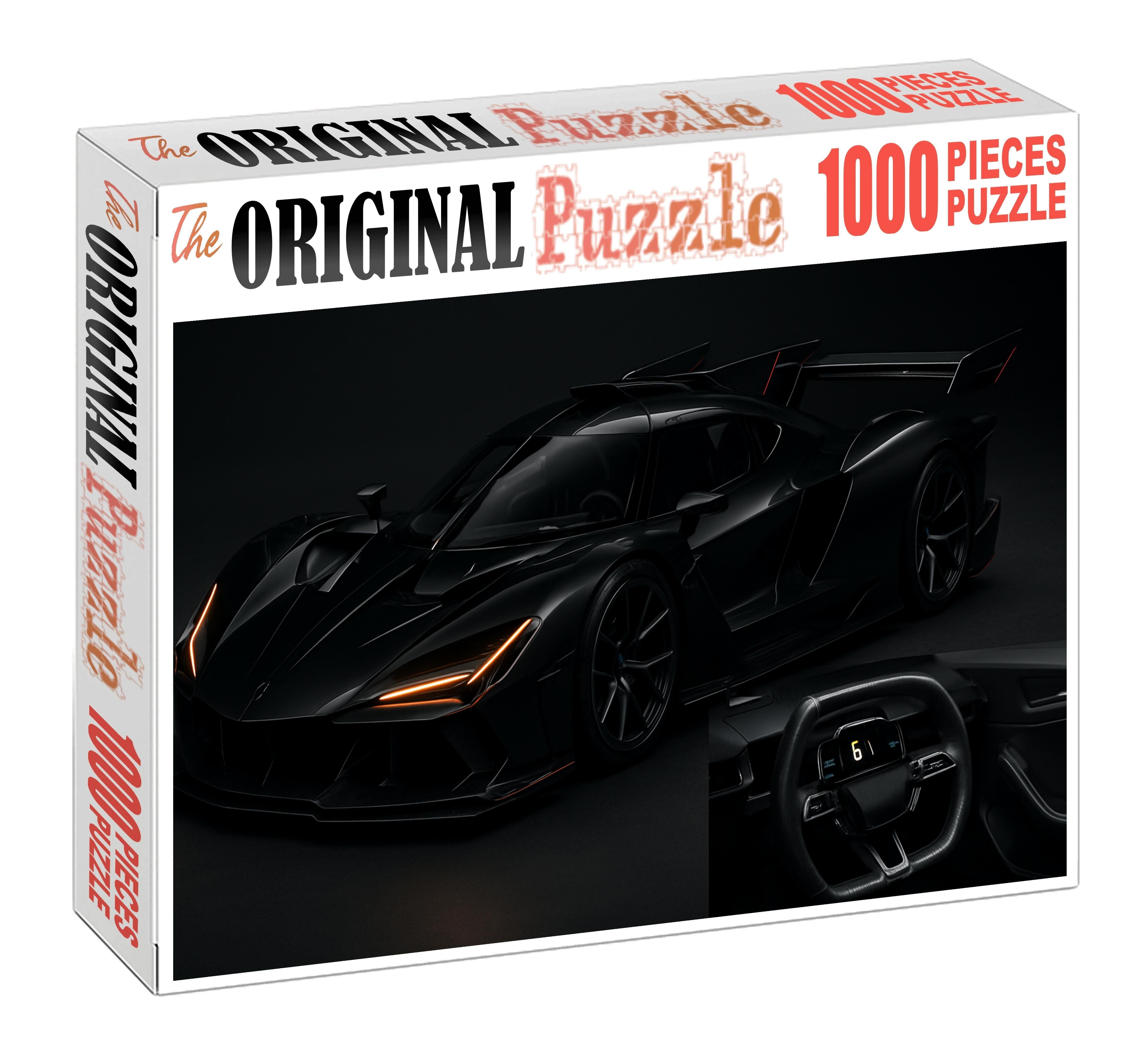 Obsidian Valkyrie Limited Edition Hypercar Premium Puzzle Pieces