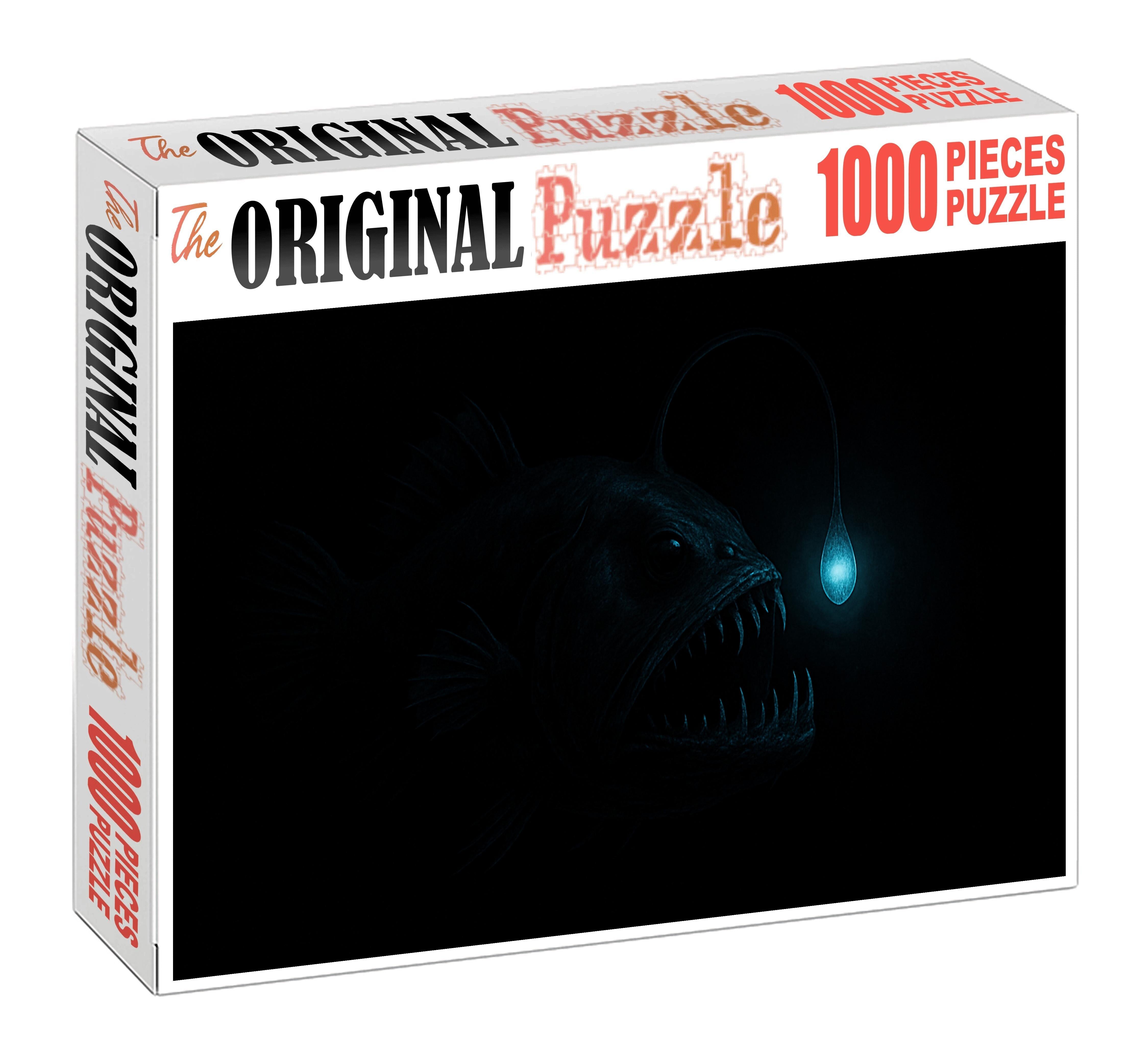 Glintjaw Anglerfish Abyssal Ambusher With A Dazzling Lure 200 Piece Puzzle