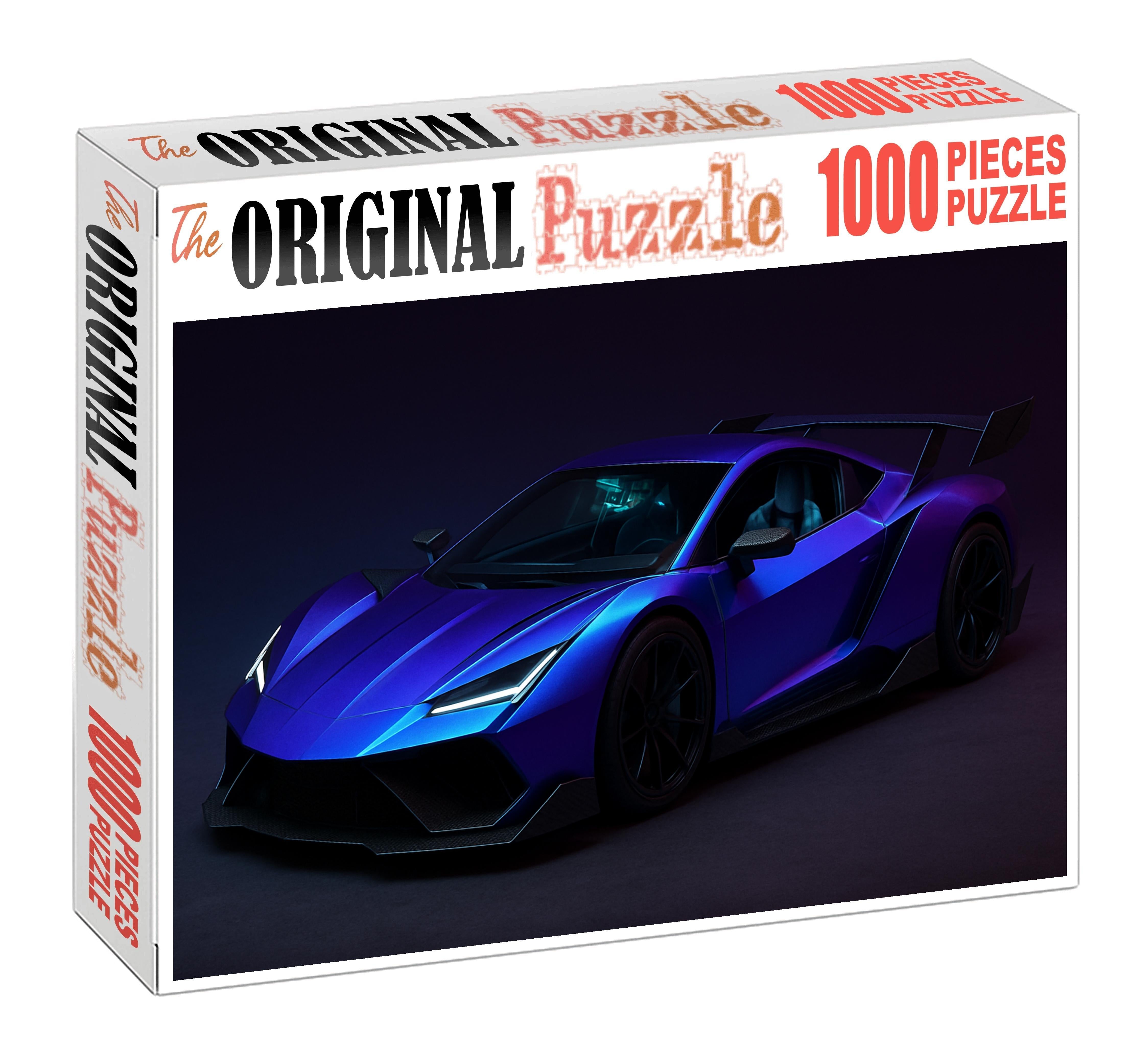 Celeste Nova Zx All-electric Hypercar Revolution Puzzle For Kids