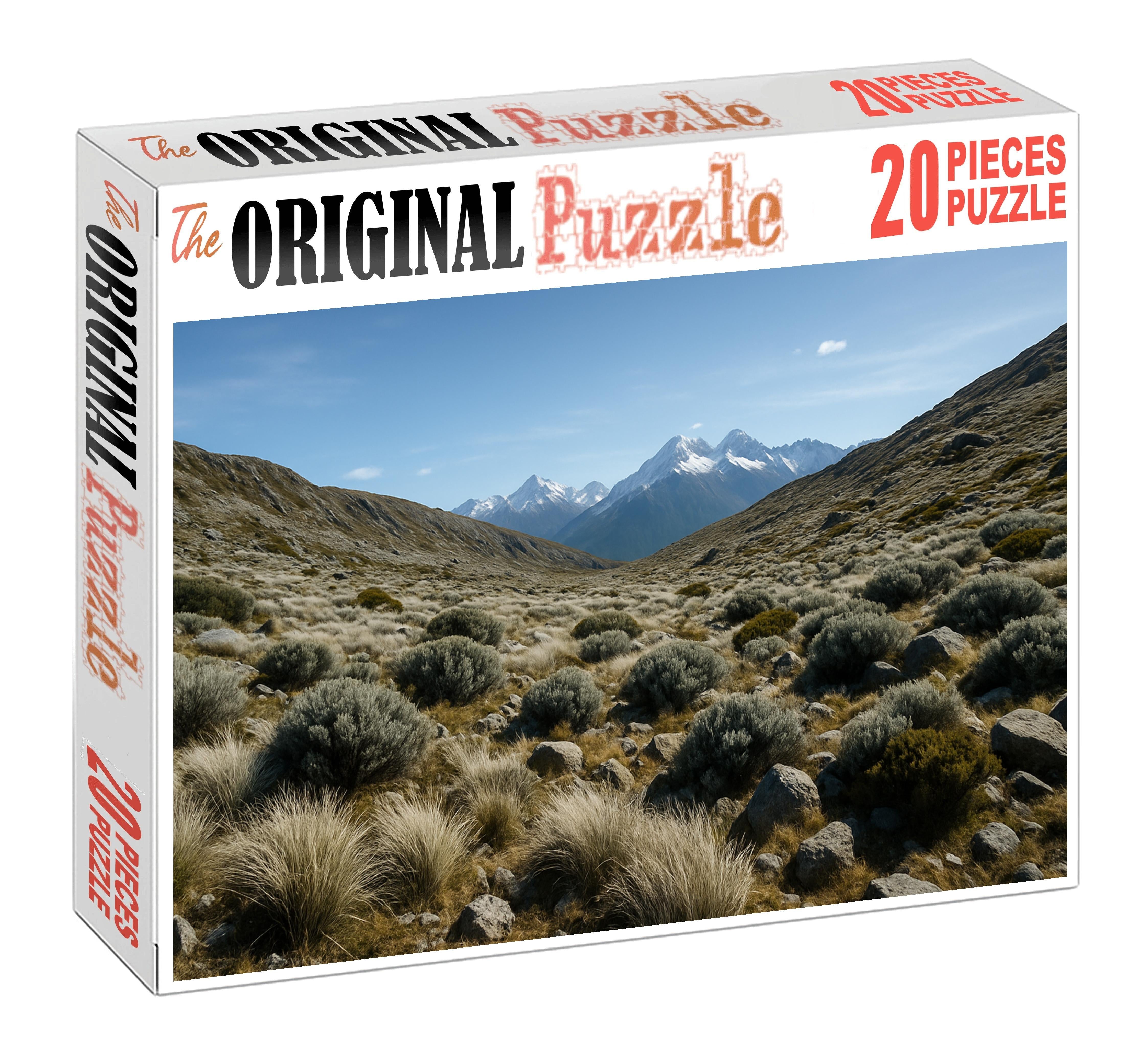 Silver Tundra Ridge 200 Piece Puzzle