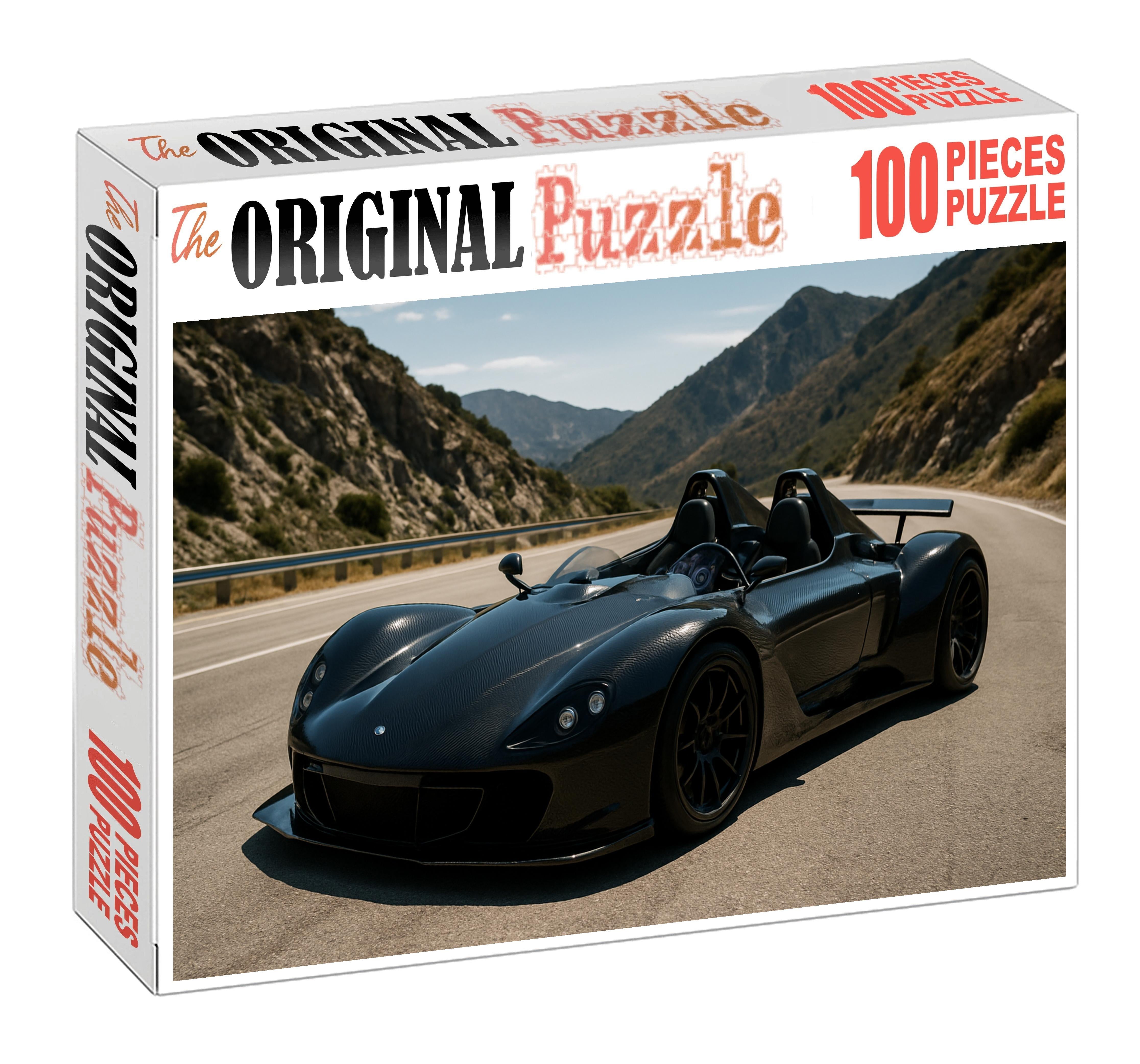 Aria Nova Ultra-lightweight Carbon Fiber Speedster Custom Jigsaw Puzzle